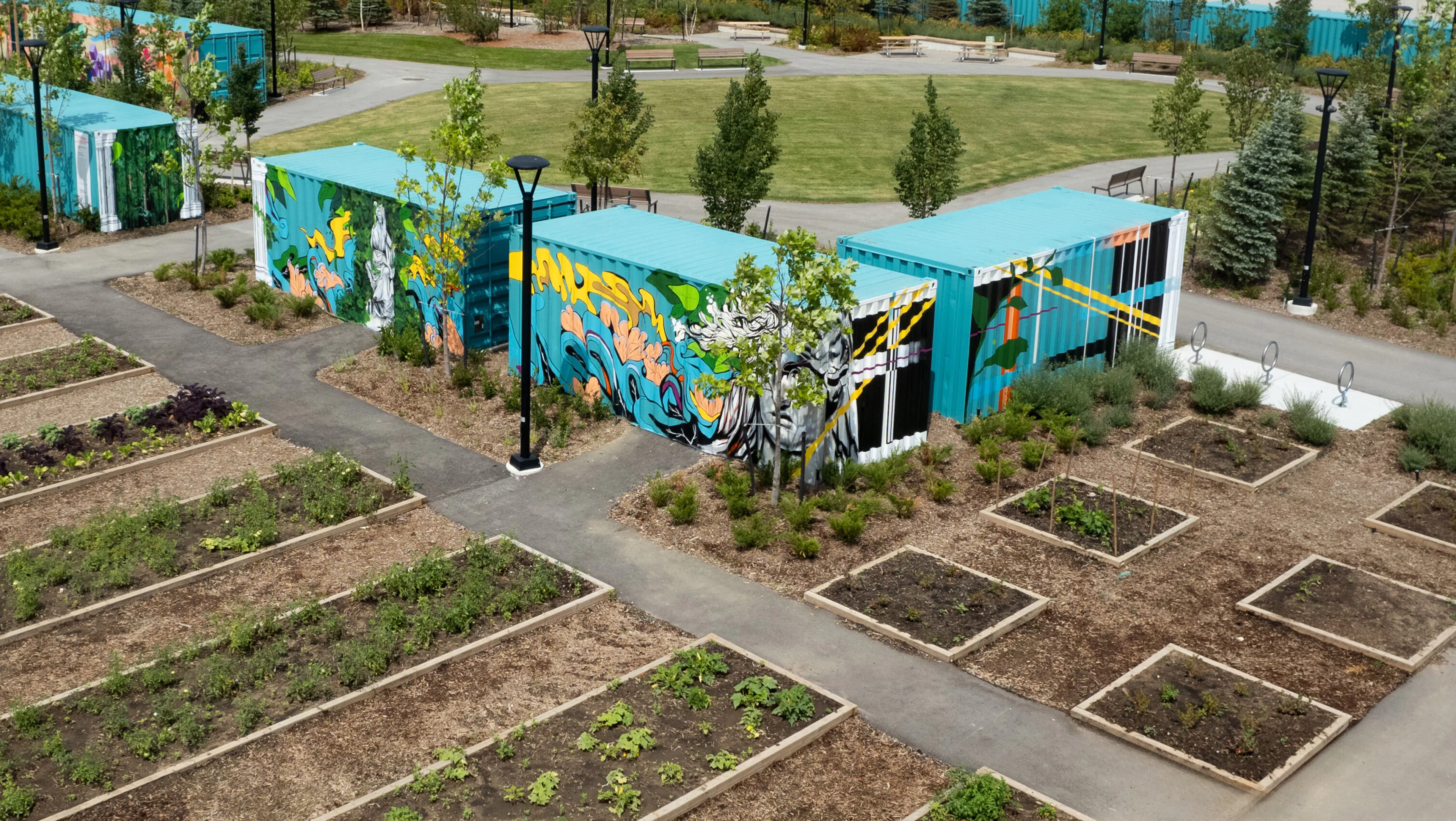 Assembly Park: Gardens, Plaza, and Studios — 10