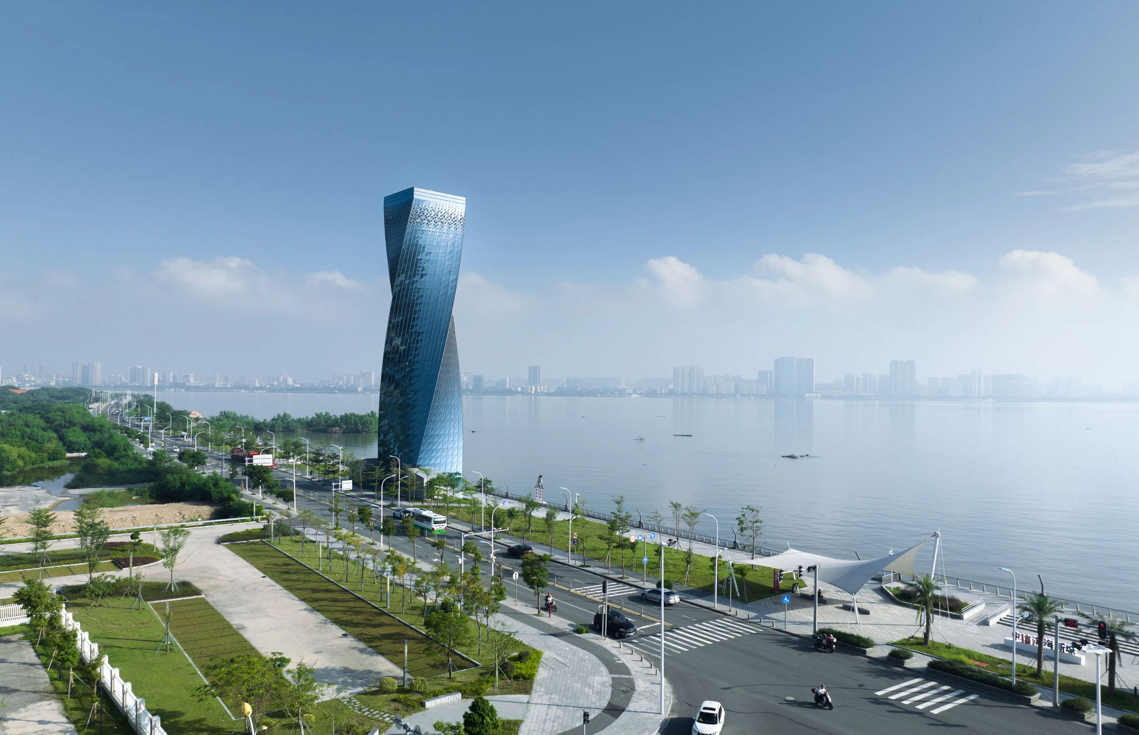Ventilation Towers of Shantou Suai Bay Tunnel