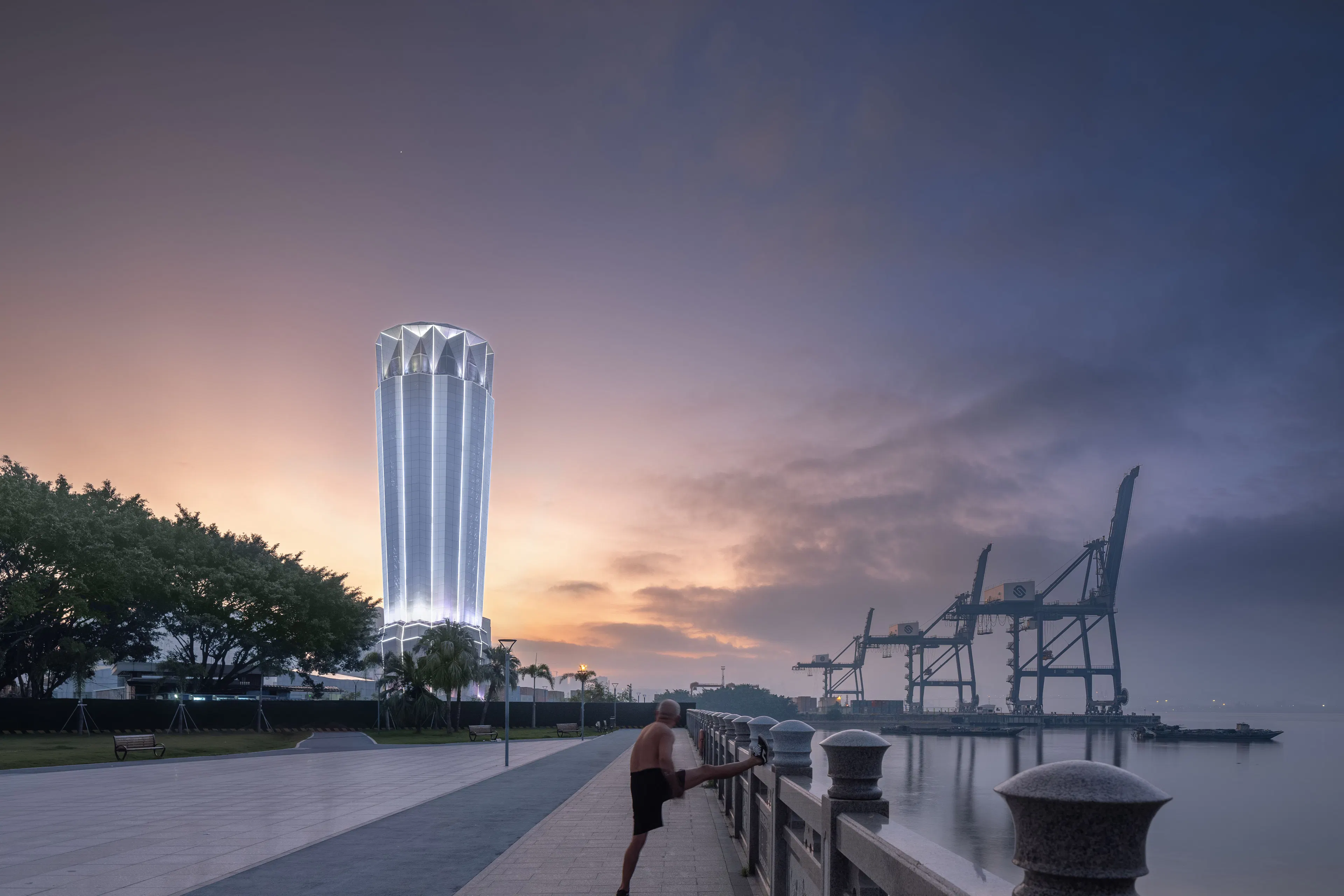 Ventilation Towers of Shantou Suai Bay Tunnel — 5