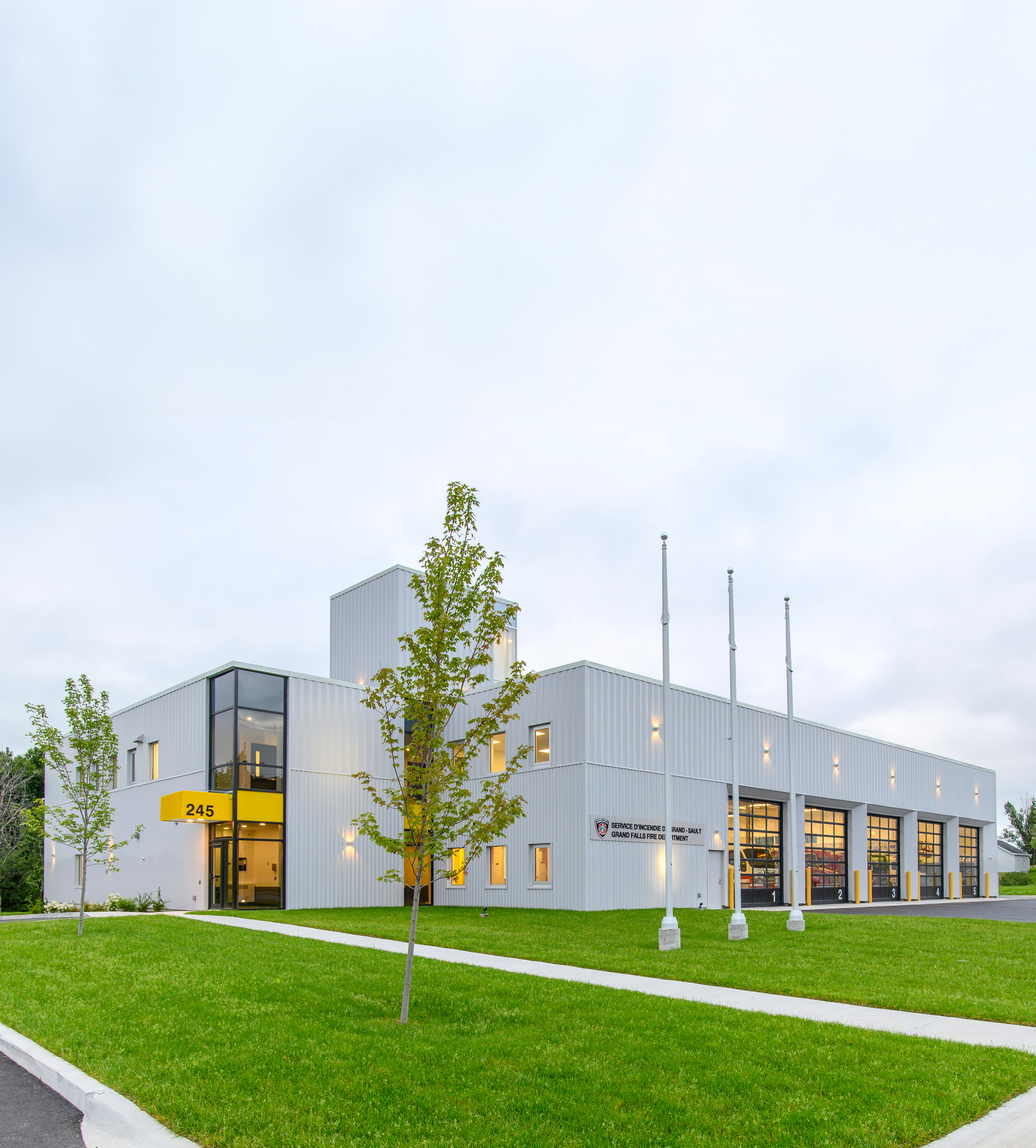 GRAND FALLS FIRE STATION by Acre Architects Architizer
