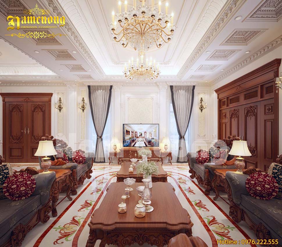 Mẫu thiết kế nội thất gỗ nhà 3 tầng by Công ty cổ phần tư vấn thiết kế ...