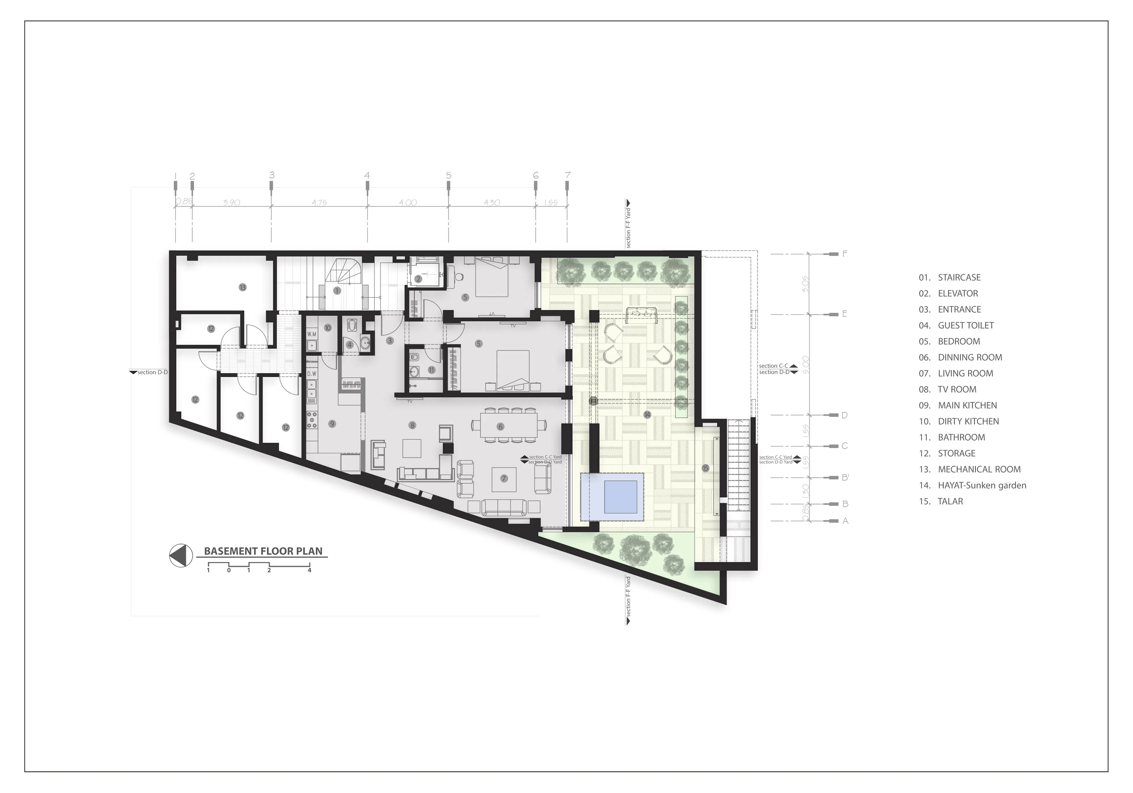 Residental apartment "Cedar2" Social Identity,Intergenerational Life — 3