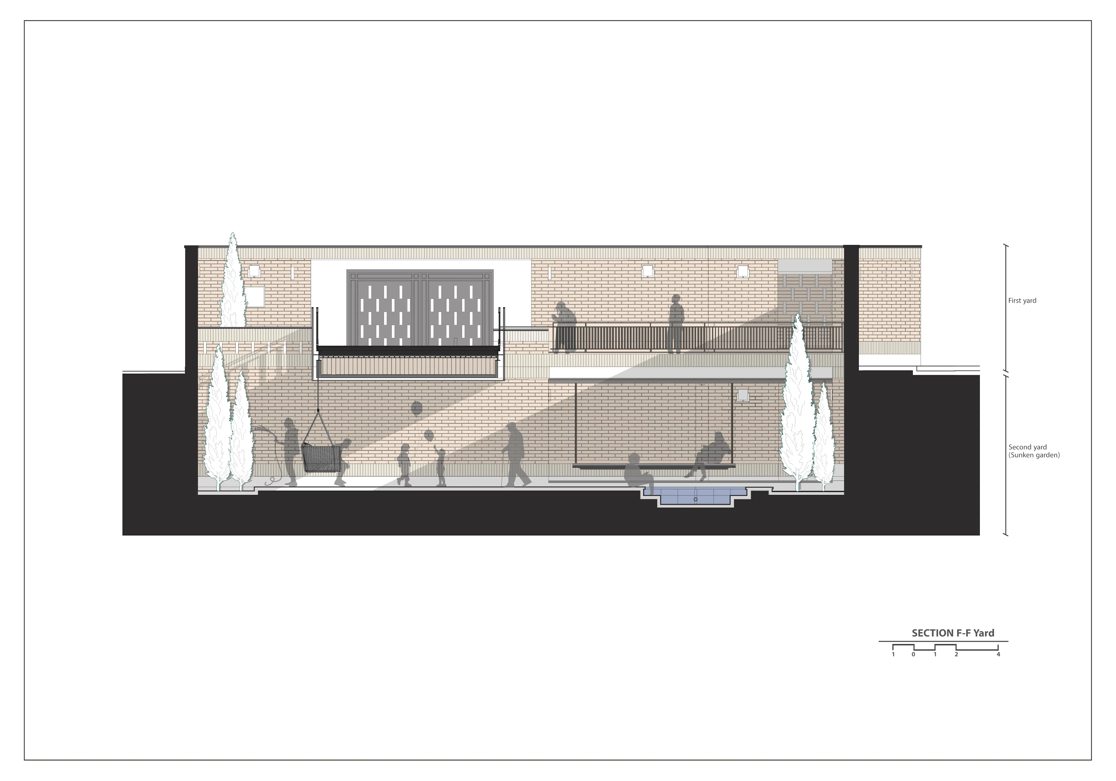 Residental apartment "Cedar2" Social Identity,Intergenerational Life — 14