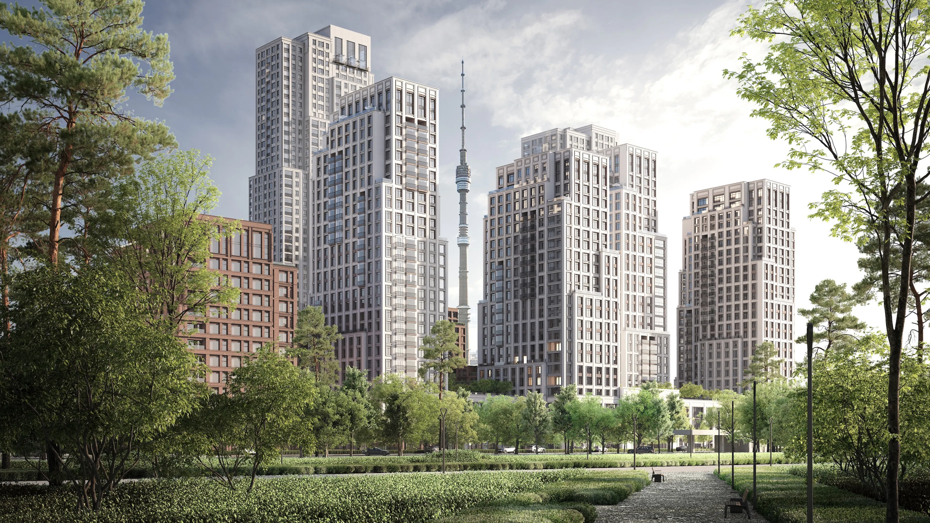 Multifunctional community center based on parking in the "European Riverfront" — 32