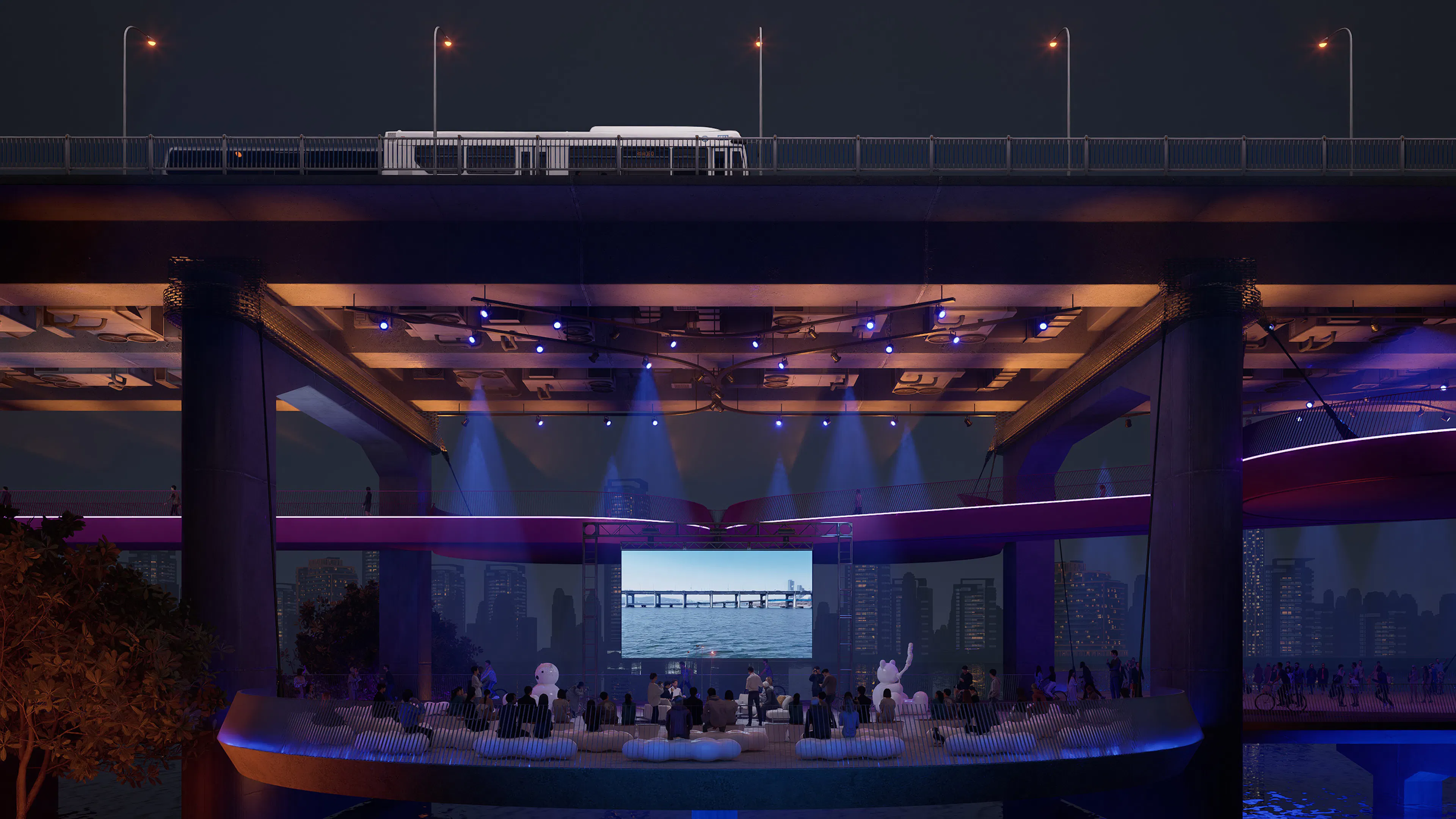 Jamsu Bridge Pedestrianization - The Longest Gallery — 7