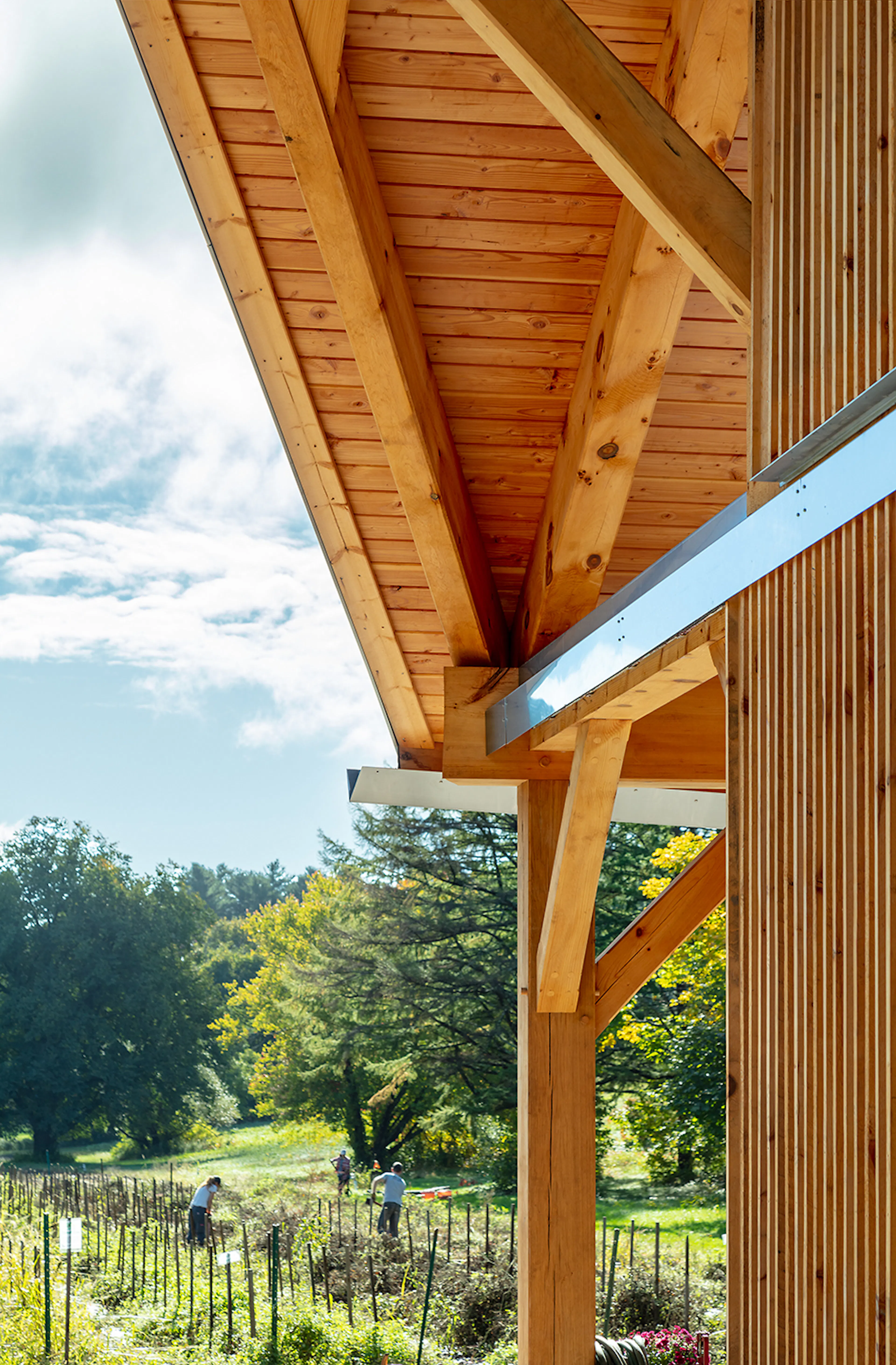 Land's Sake Farm, New Farmstand, Education Pavilion and Barn — 20