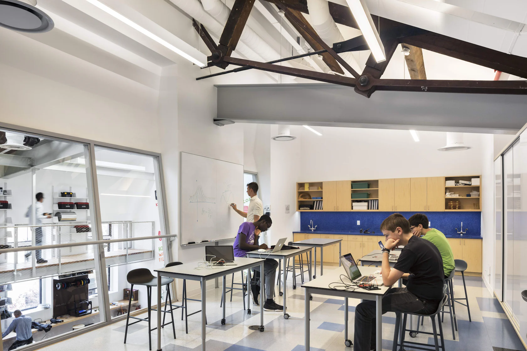 Berkeley Carroll Library & STEAM Space by 1100 Architect - Architizer