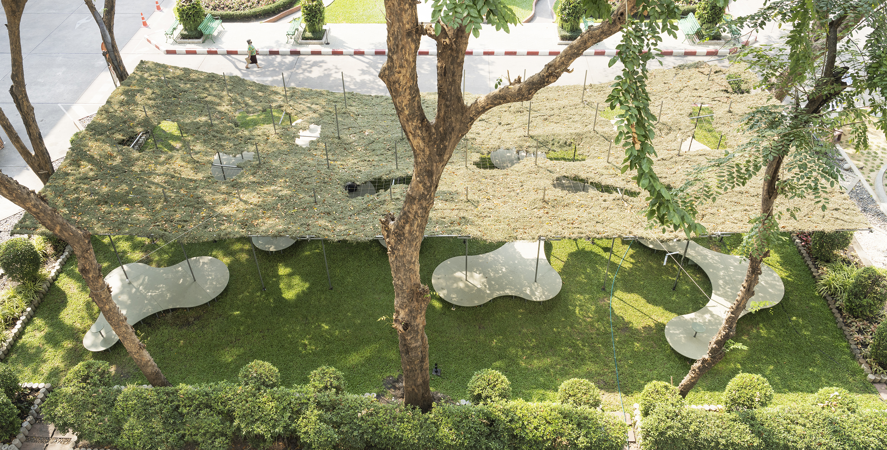 People Pavilion; Elevated Ground by sp/n - Architizer