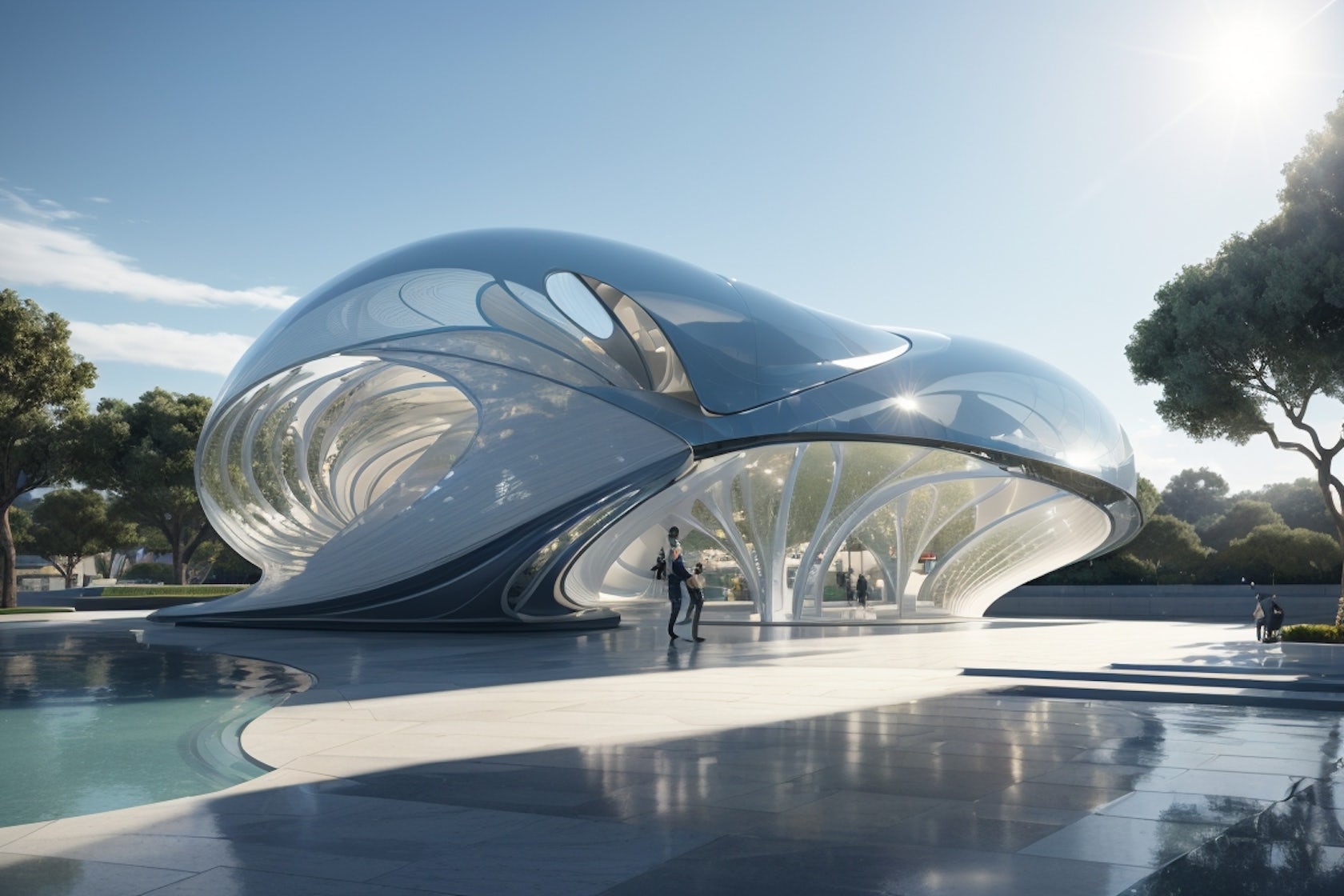 The Shell edifice by Sha design studio - Architizer