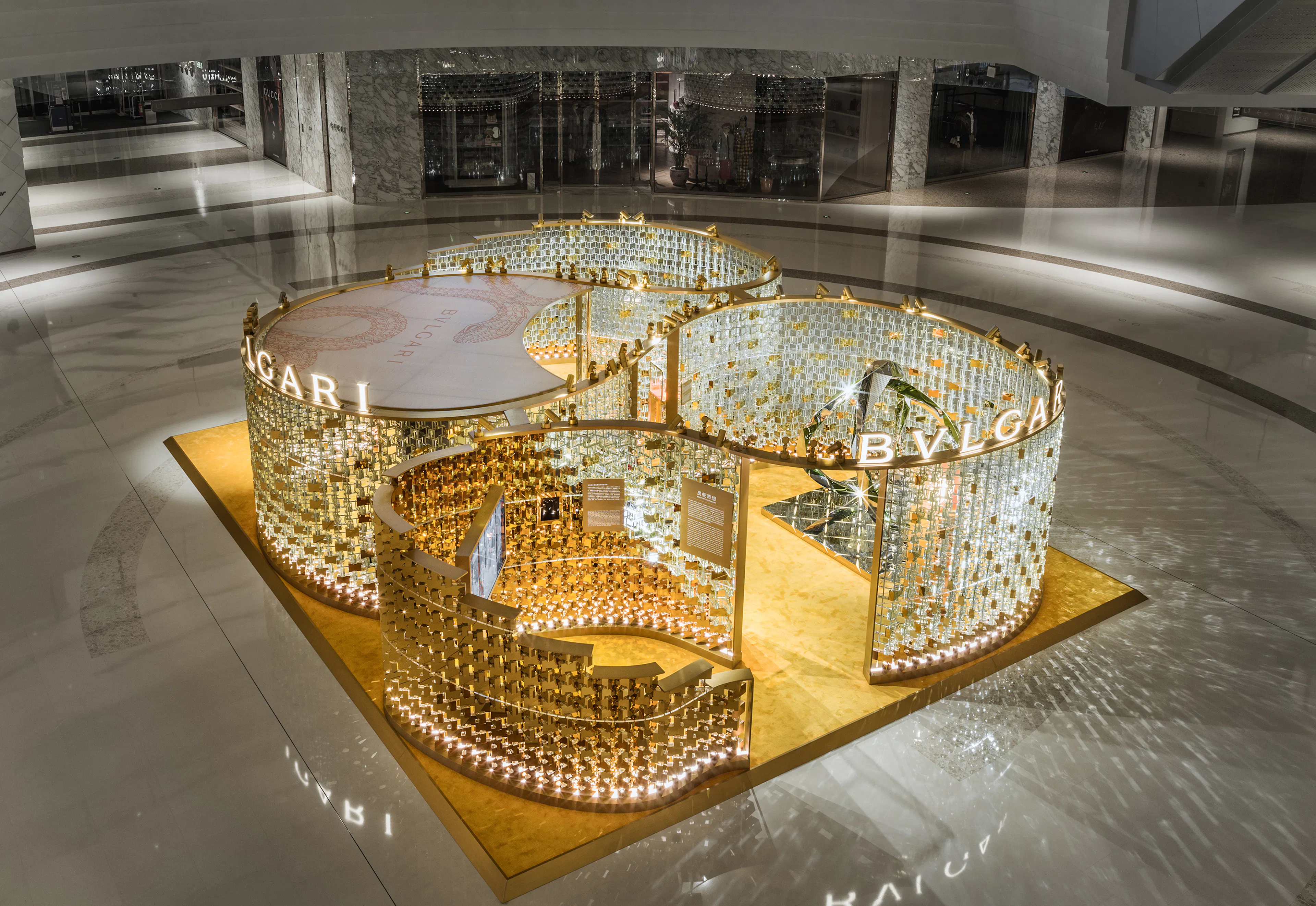 BVLGARI 'Serpenti Rhapsody' Pop-up Installation