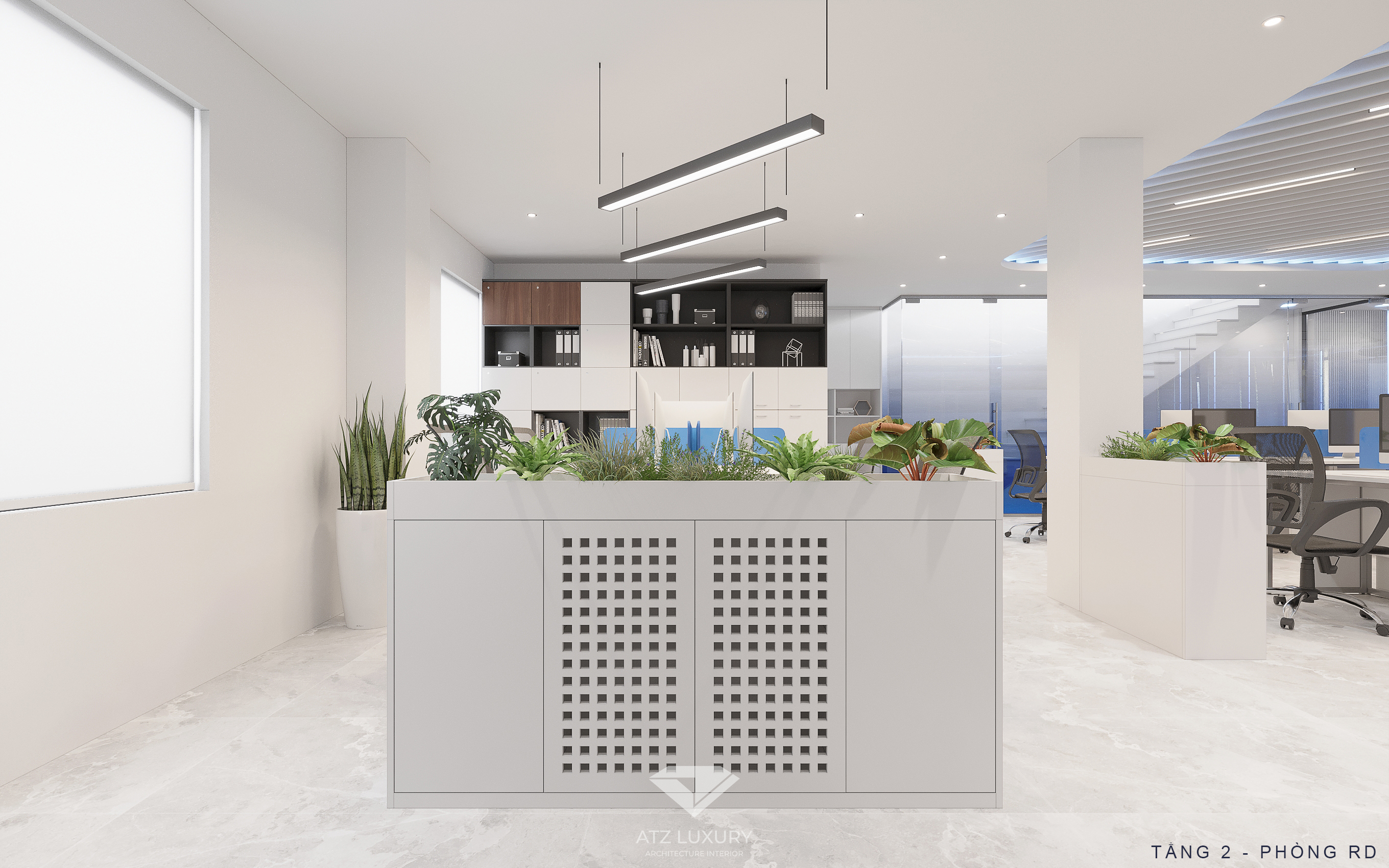 Thiết kế thi công văn phòng hơn 1000m2 cho Tập đoàn Starmed by ATZ ...