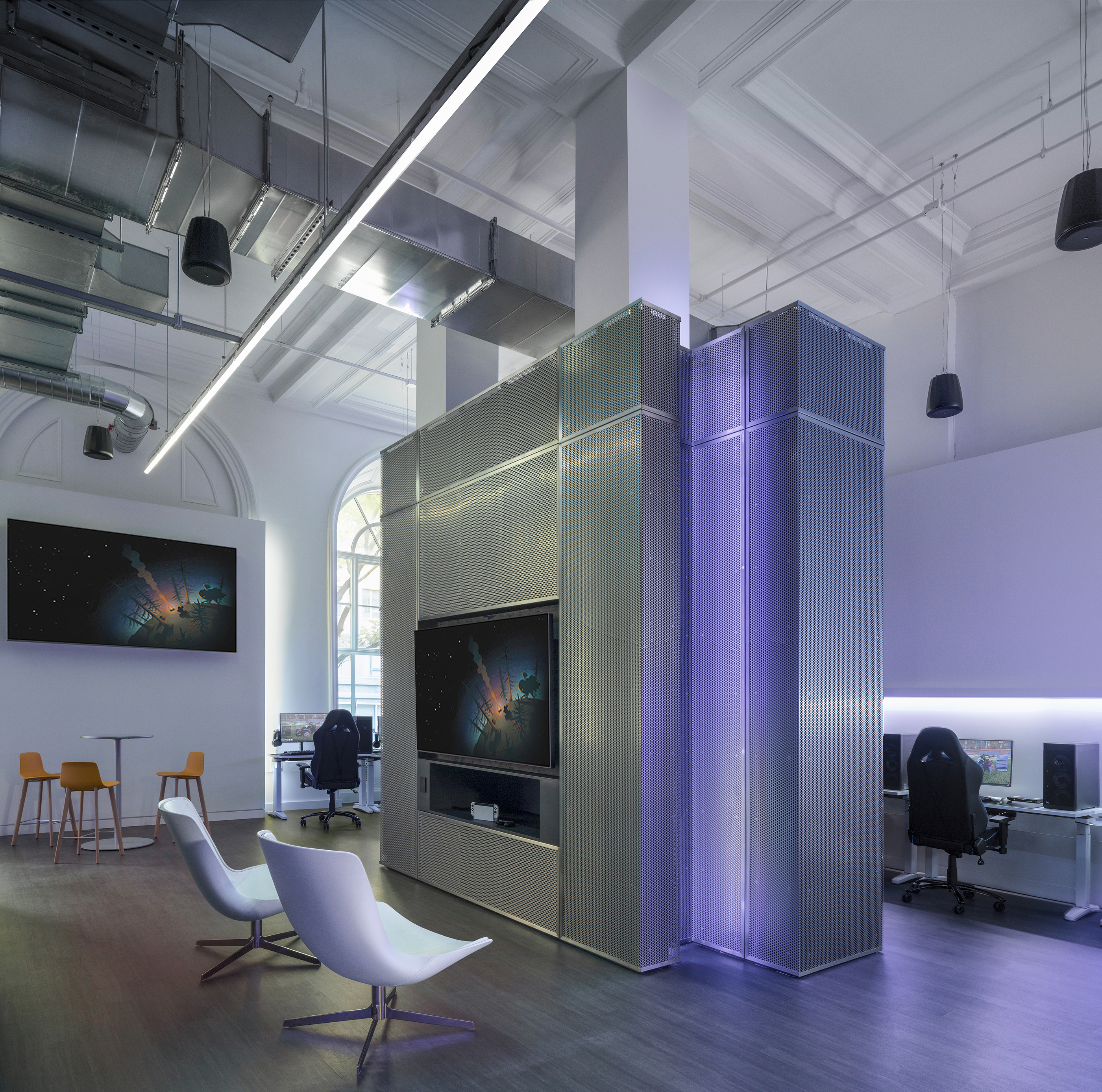 Columbia University eSports Room by Desai Chia Architecture PC - Architizer