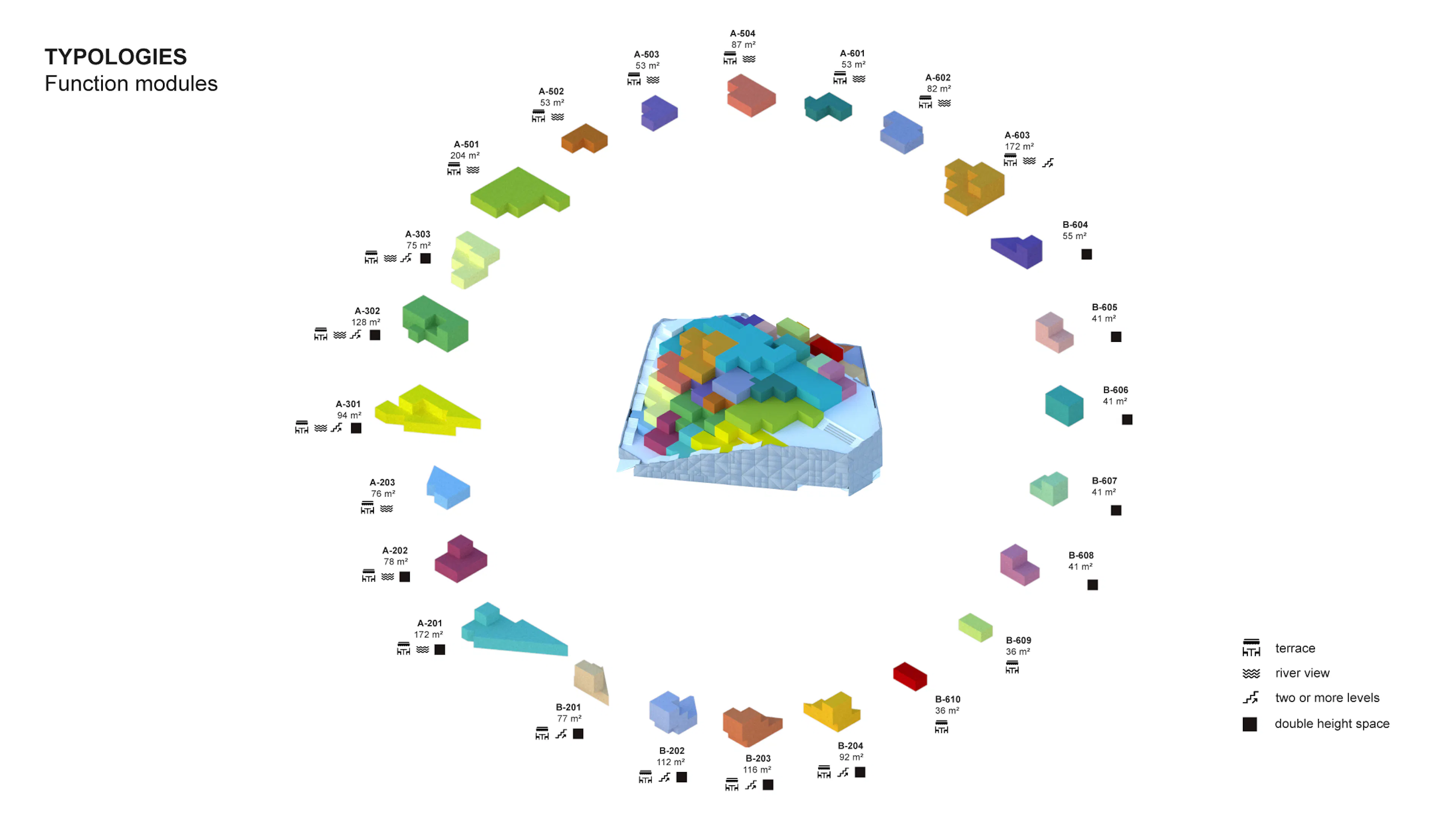 Multifunctional community center based on parking in the "European Riverfront" — 23