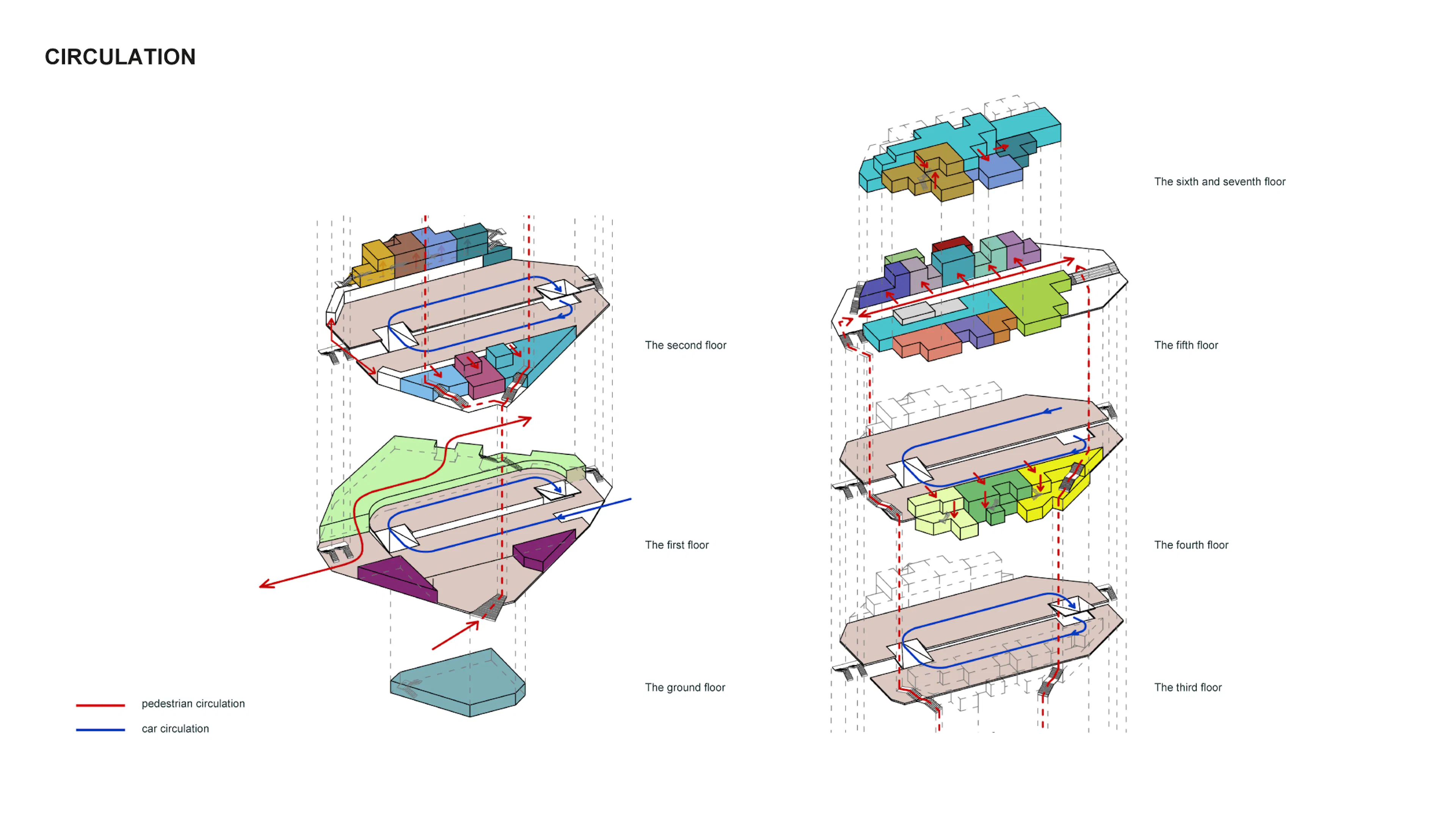 Multifunctional community center based on parking in the "European Riverfront" — 21