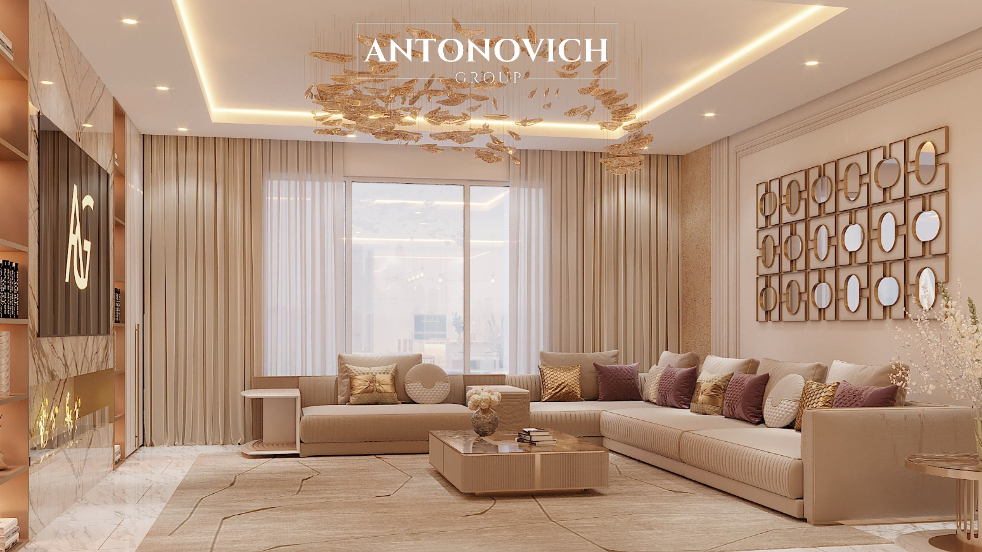 Modern Contemporary Majlis Interior Design & Fit-out by LUXURY ...