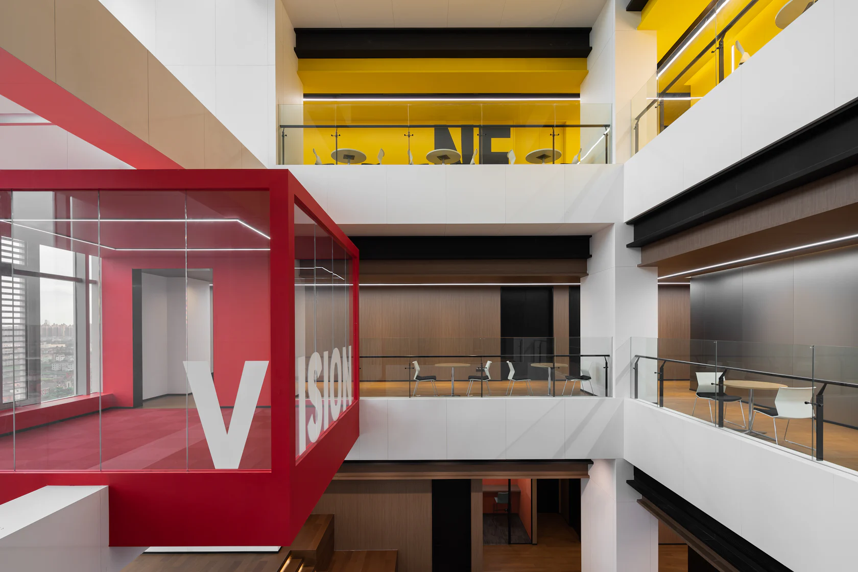 Vision Entertainment Headquarters Office Space by E&D Design - Architizer