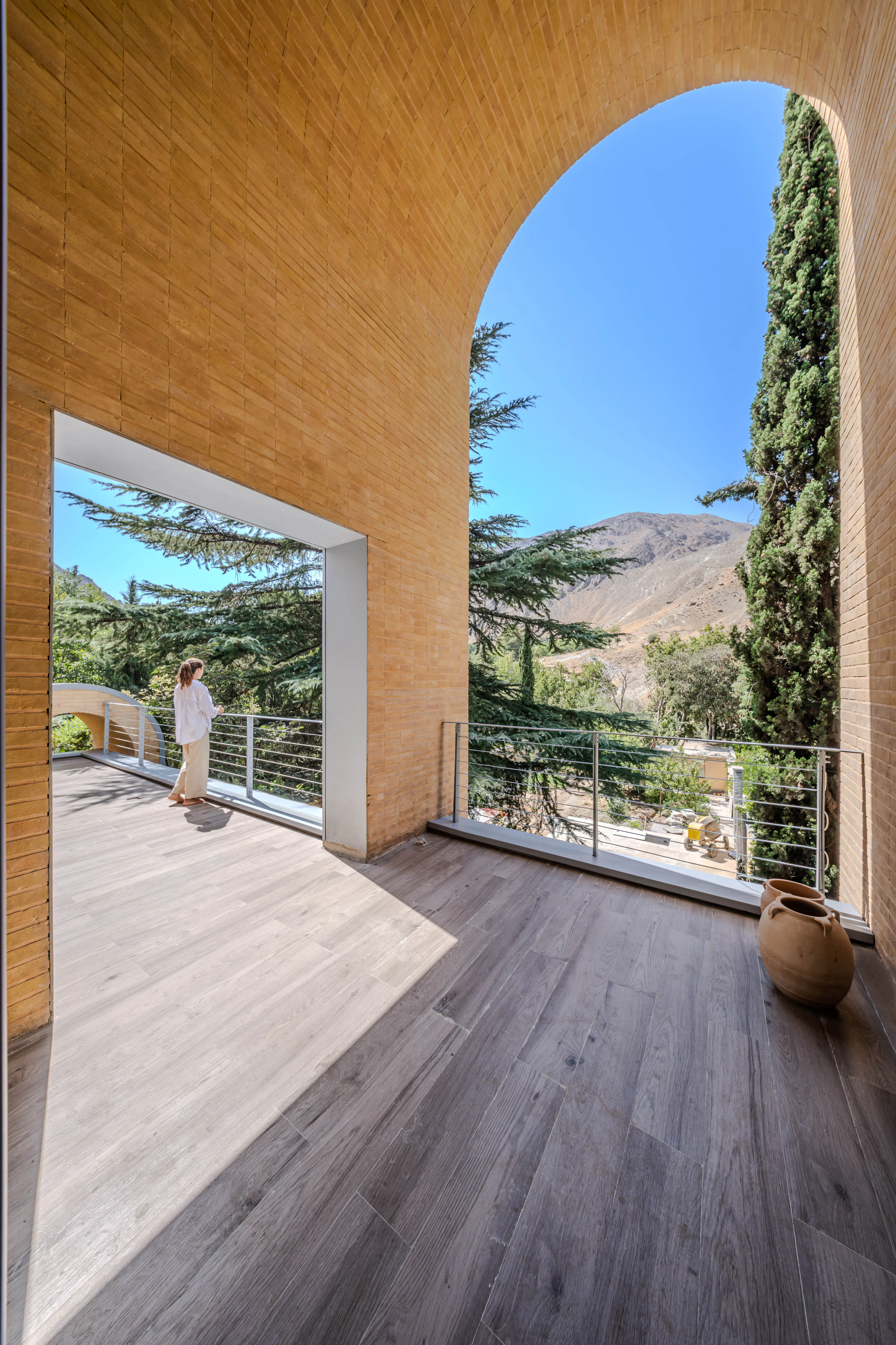 A House Looking to a Cedrus Tree — 4