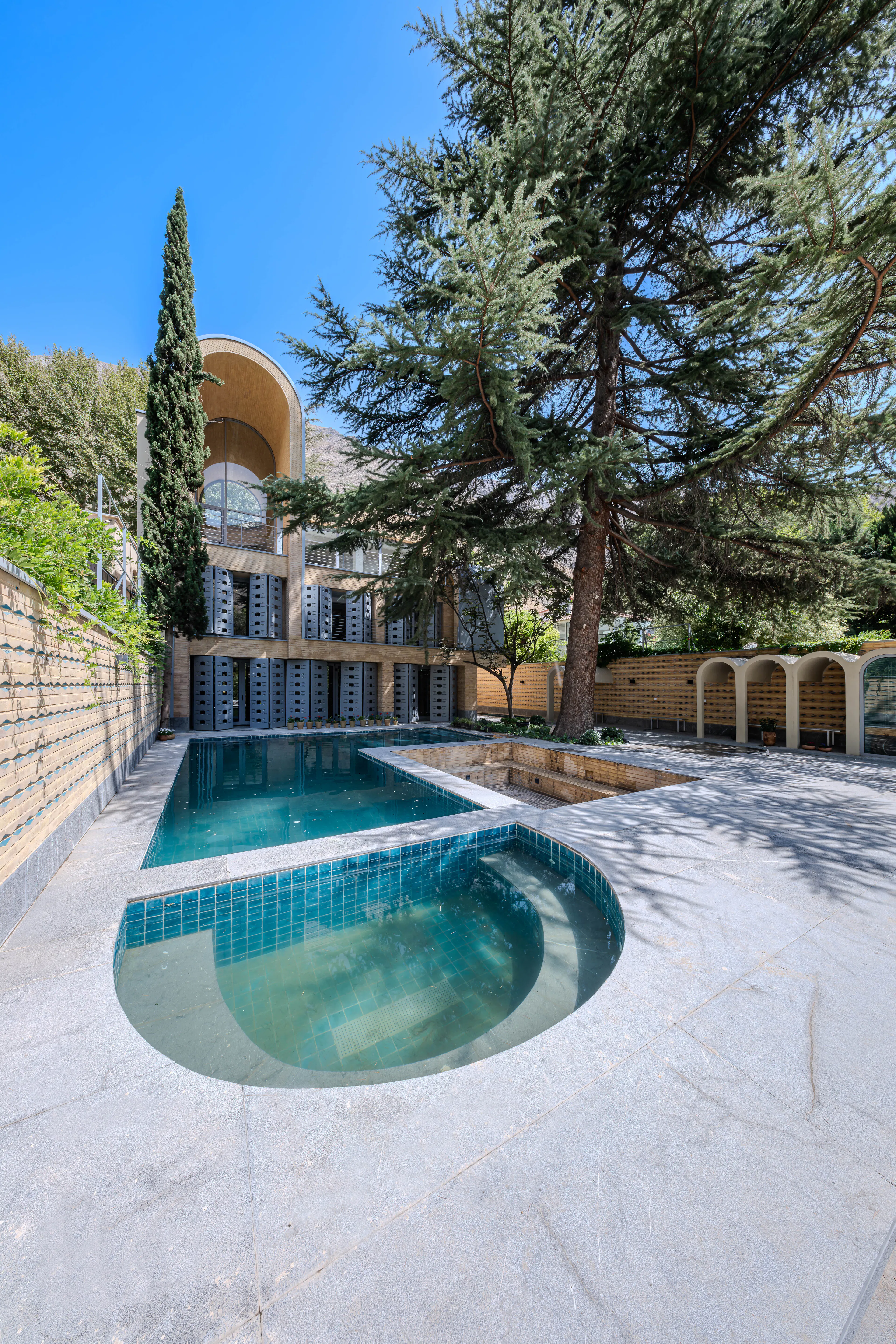 A House Looking to a Cedrus Tree — 10