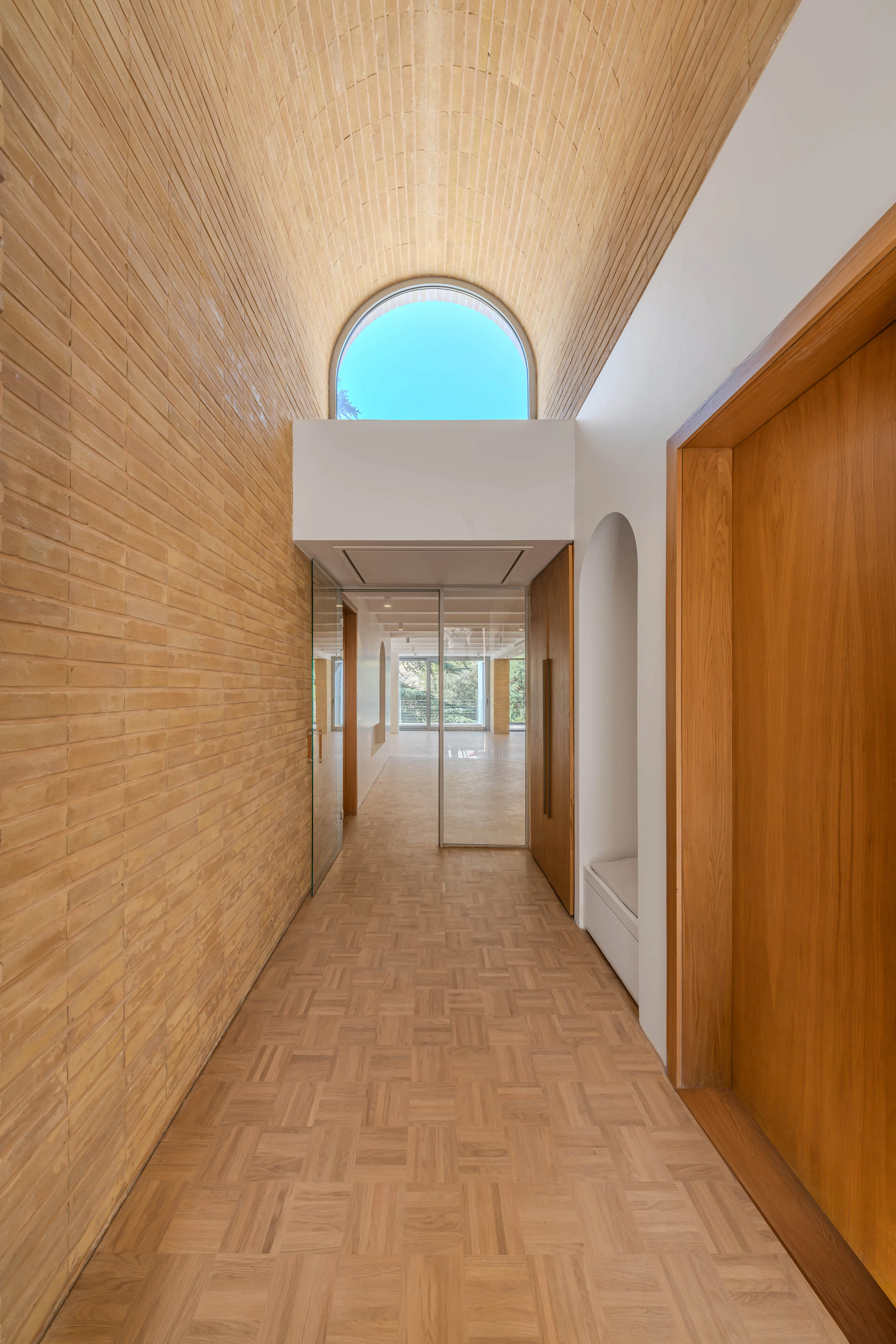 A House Looking to a Cedrus Tree — 13