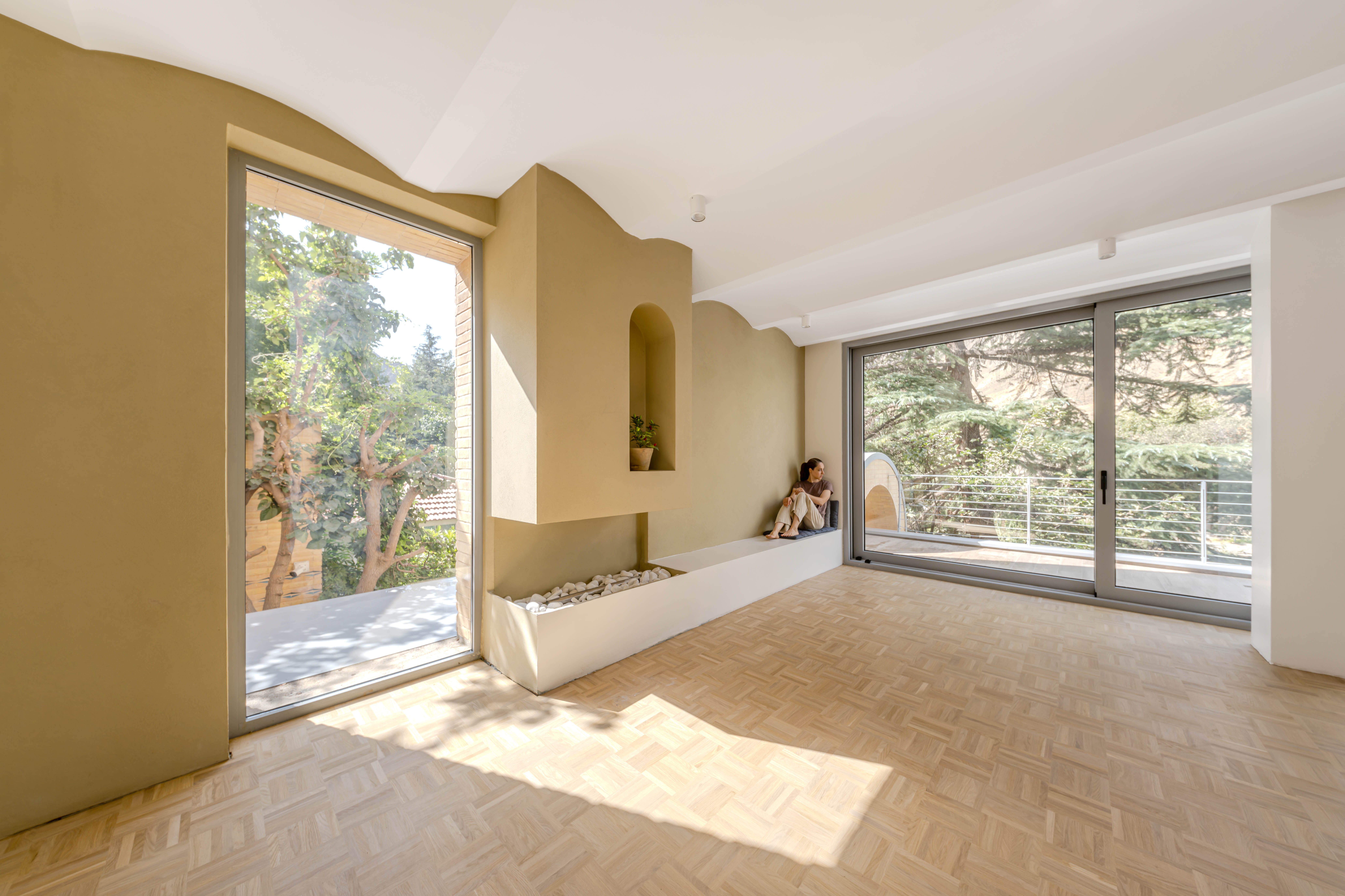 A House Looking to a Cedrus Tree by Cedrus Studio - Architizer