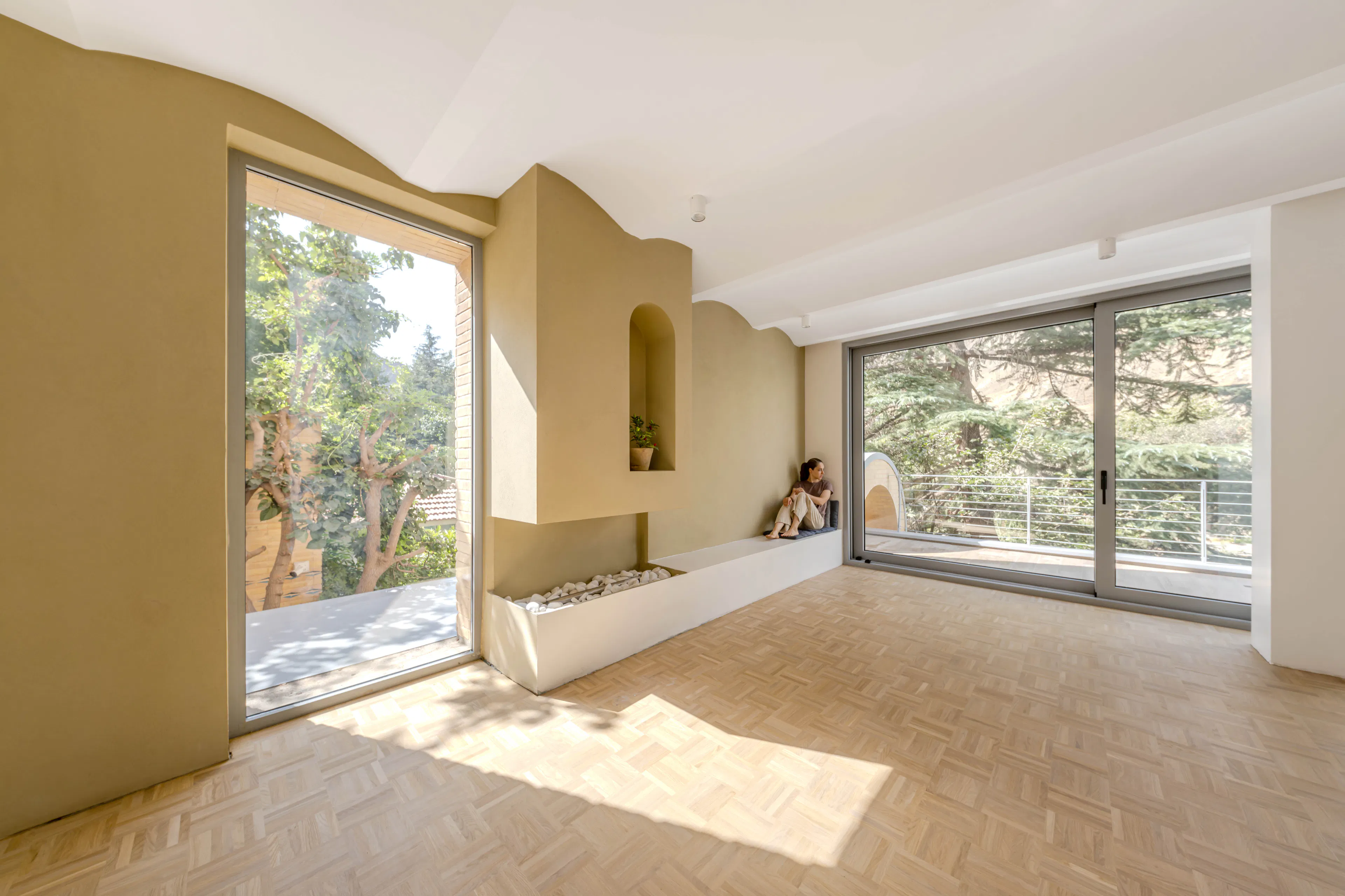 A House Looking to a Cedrus Tree — 20