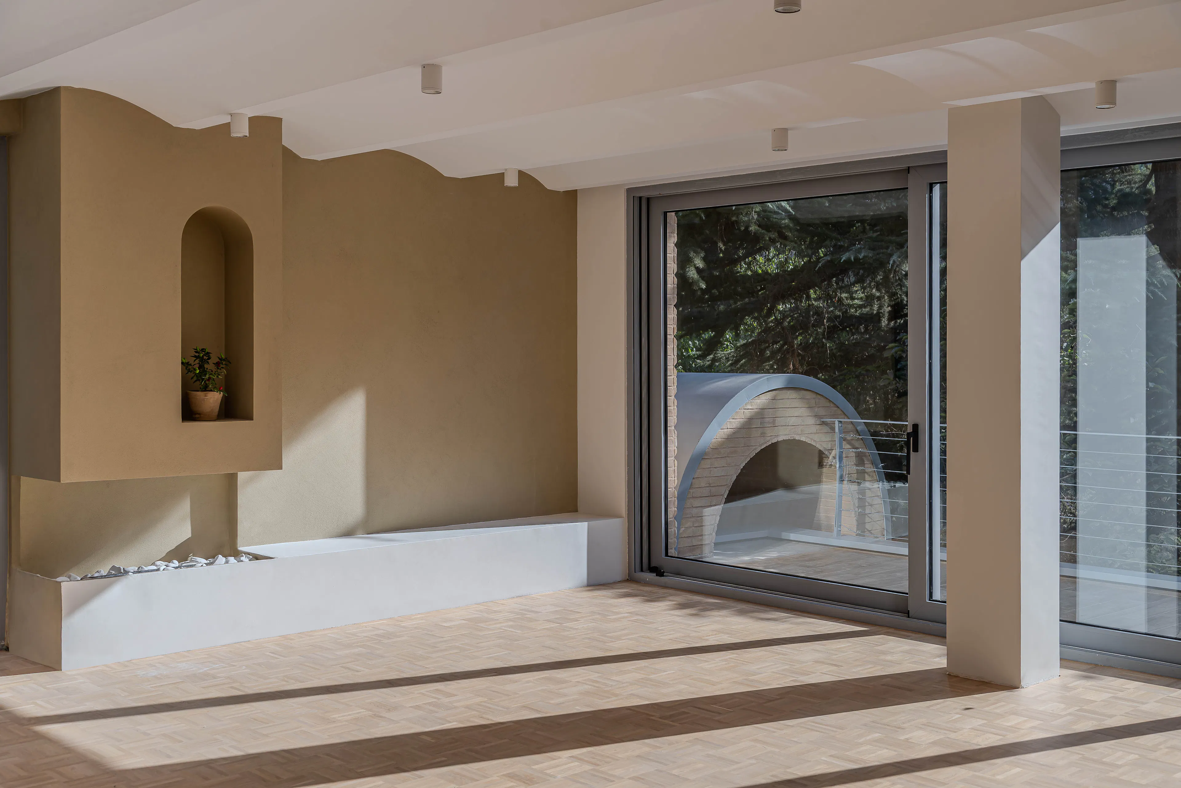 A House Looking to a Cedrus Tree — 39