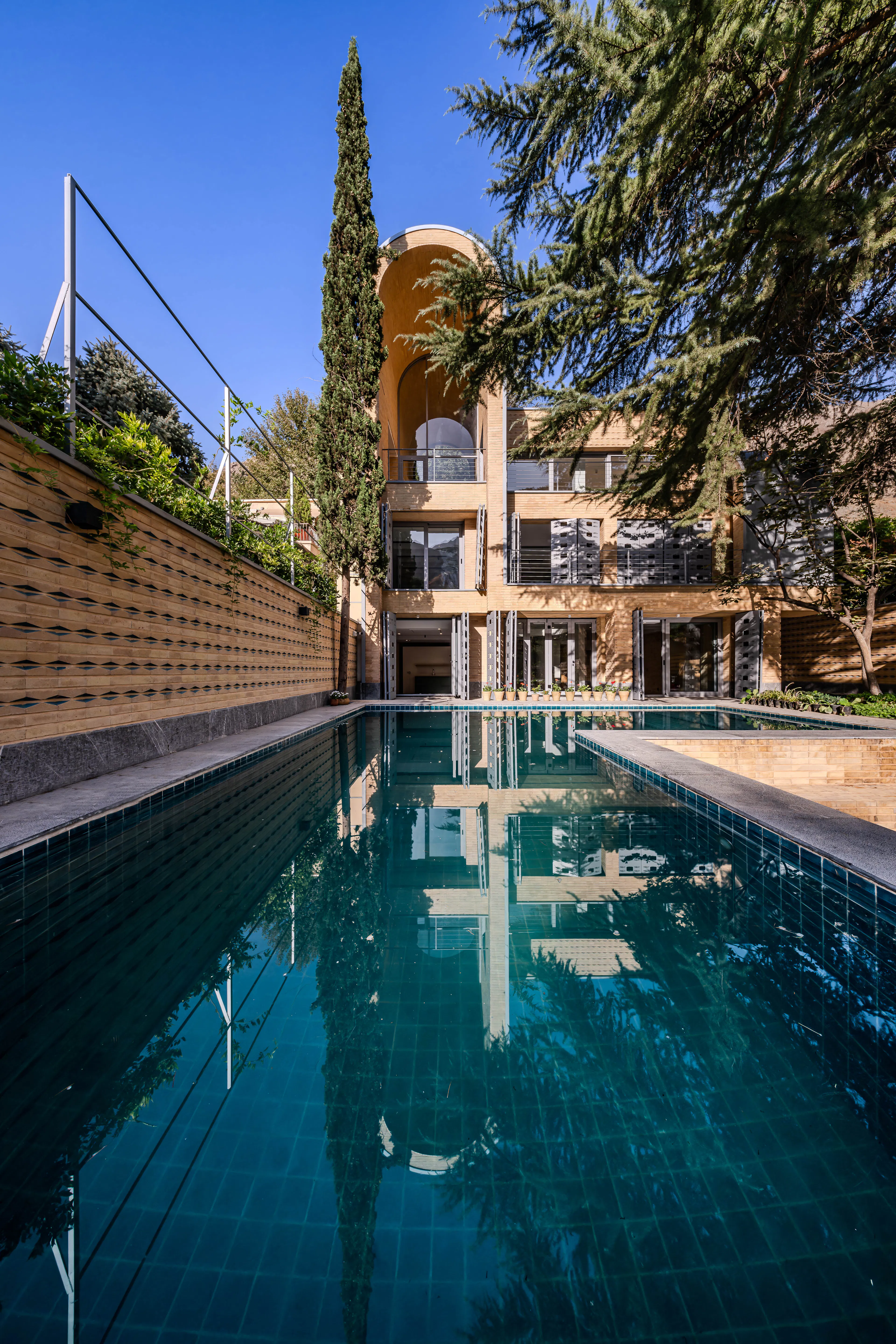 A House Looking to a Cedrus Tree — 35