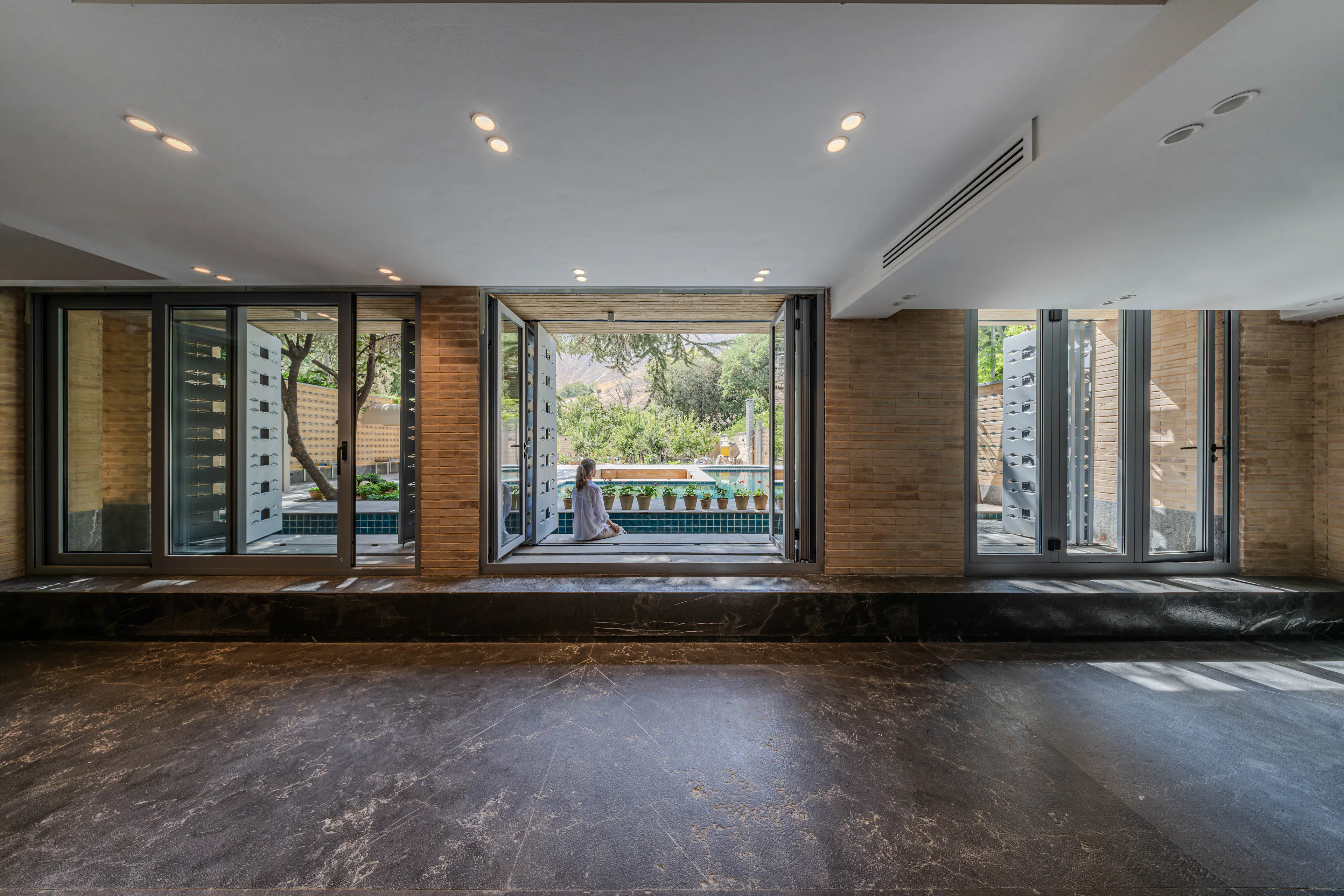 A House Looking to a Cedrus Tree — 32