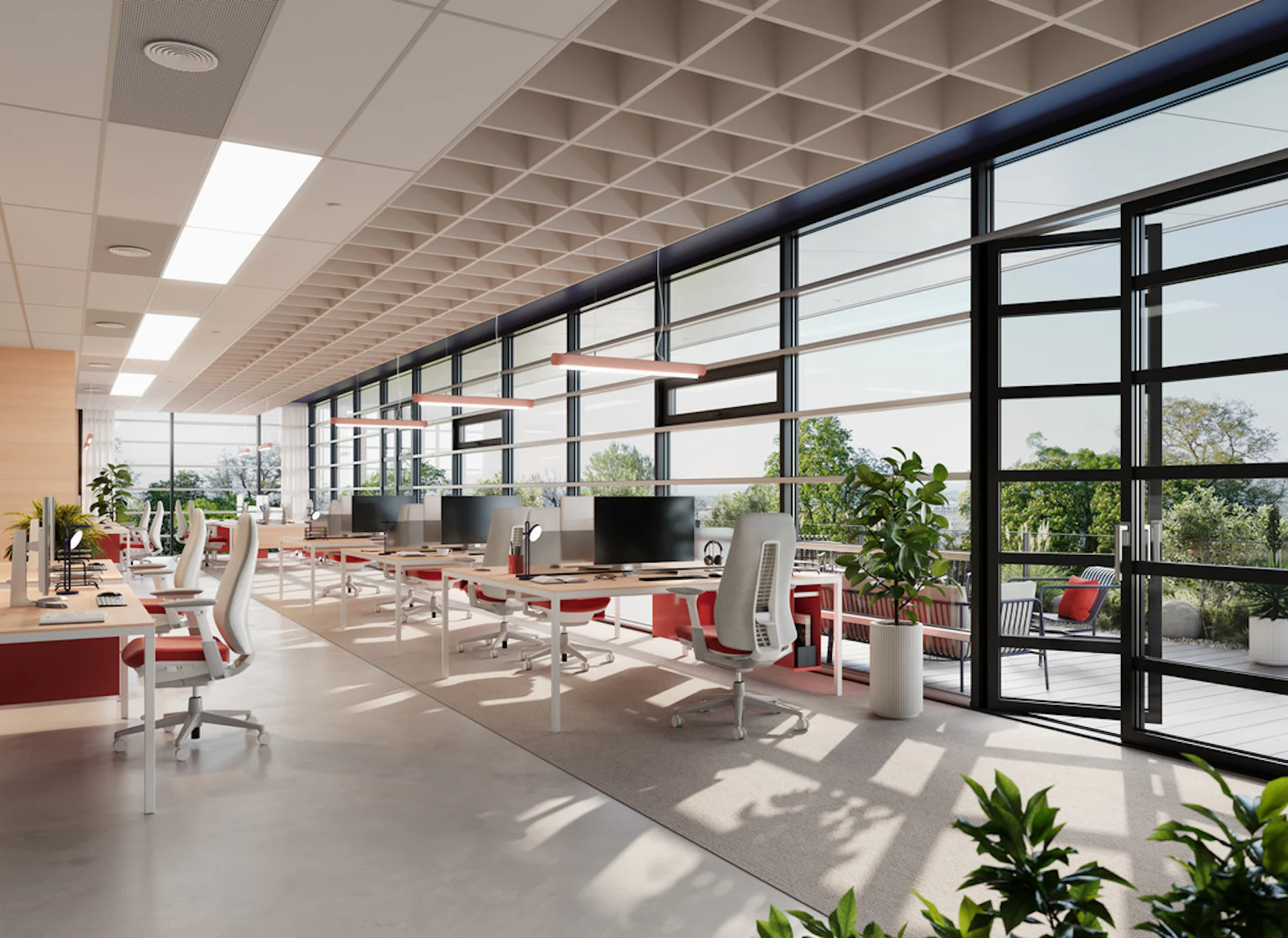 Interior Visualization: Office Spaces by Render Vision - Architizer