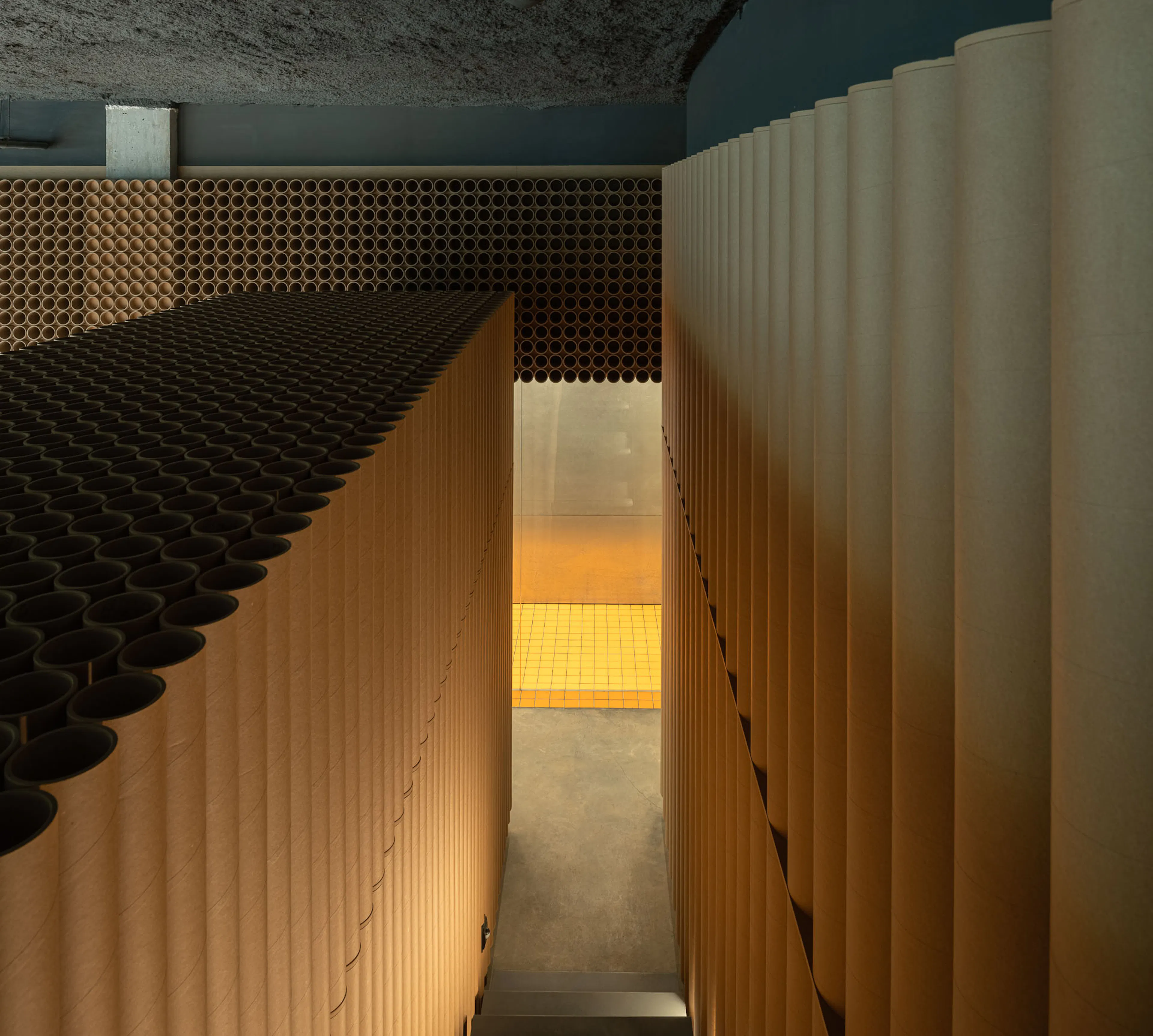 Red Cross on the Street. A Cardboard Office — 21