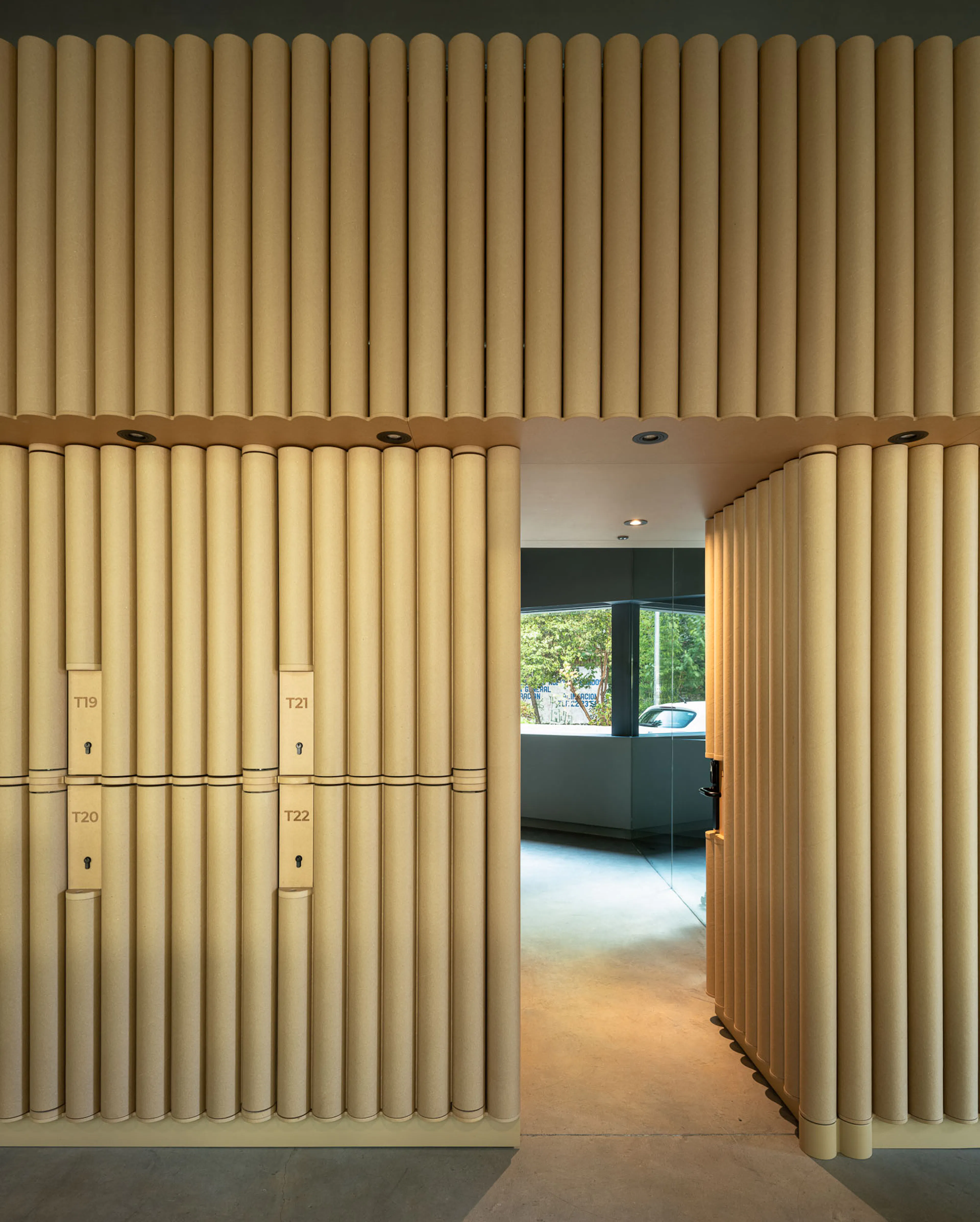 Red Cross on the Street. A Cardboard Office — 13