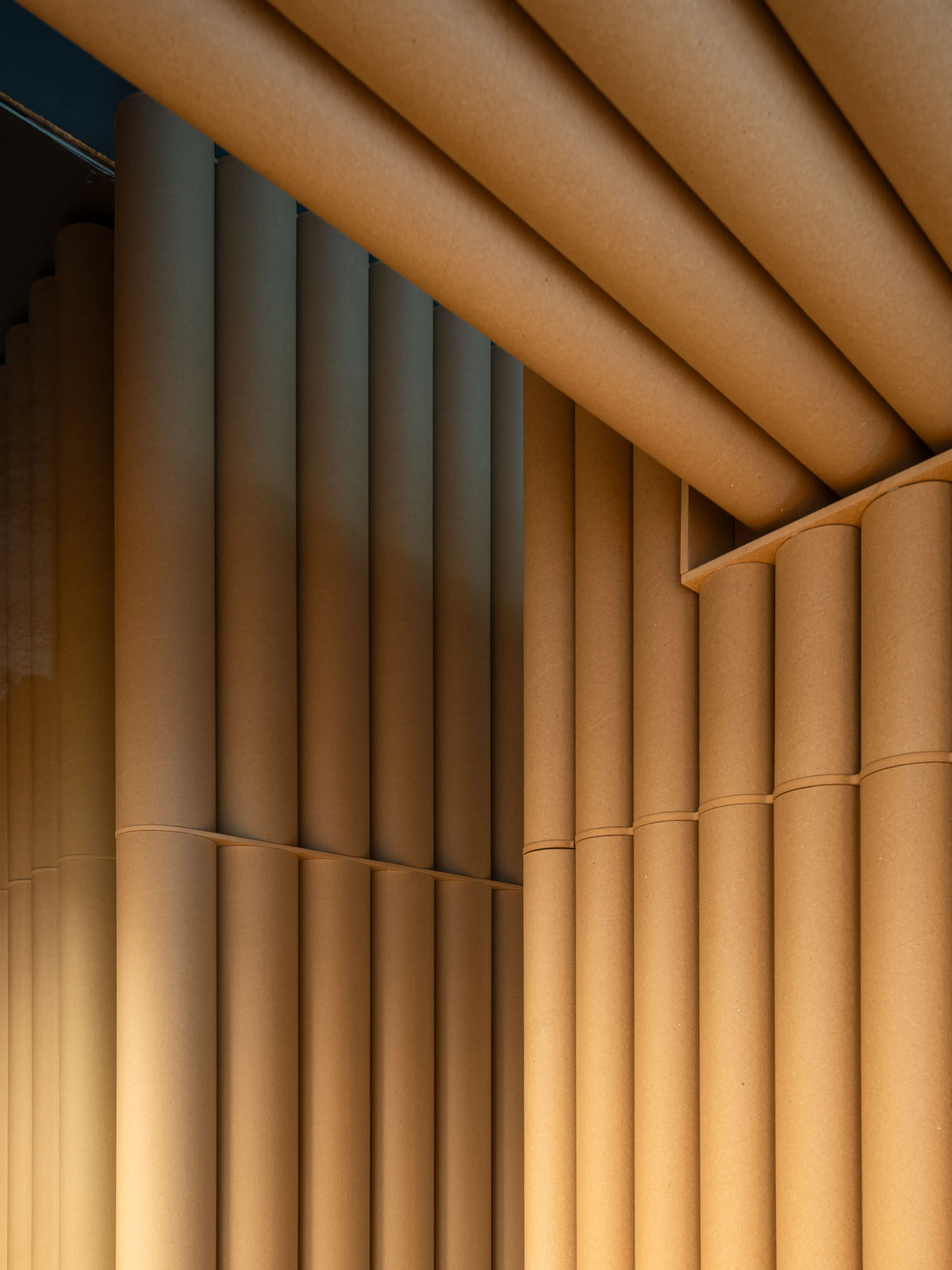Red Cross on the Street. A Cardboard Office — 25