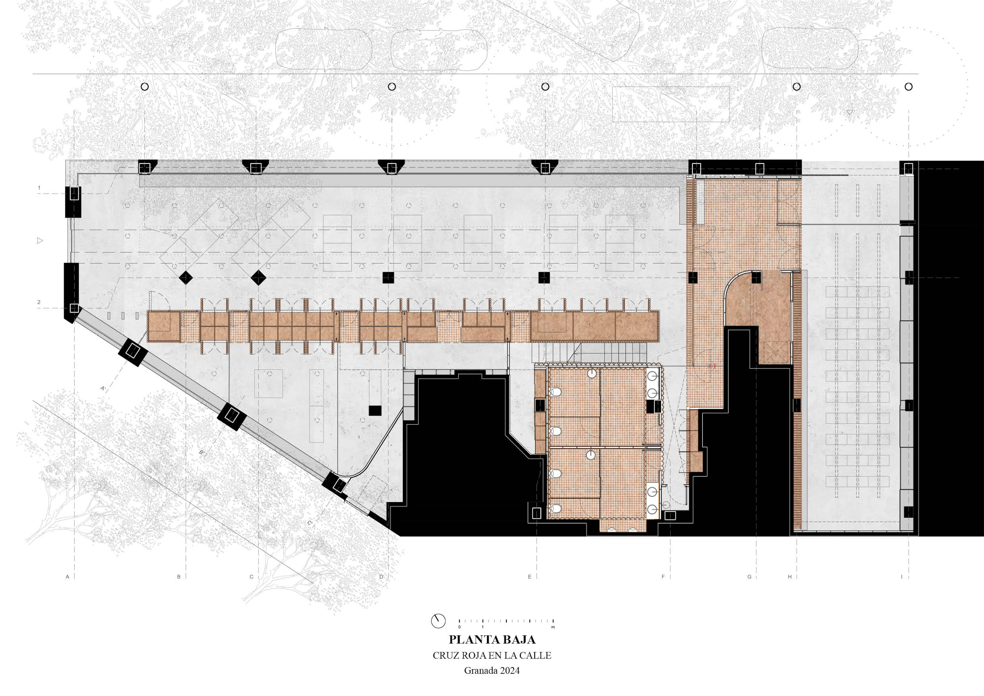 Red Cross on the Street. A Cardboard Office — 29