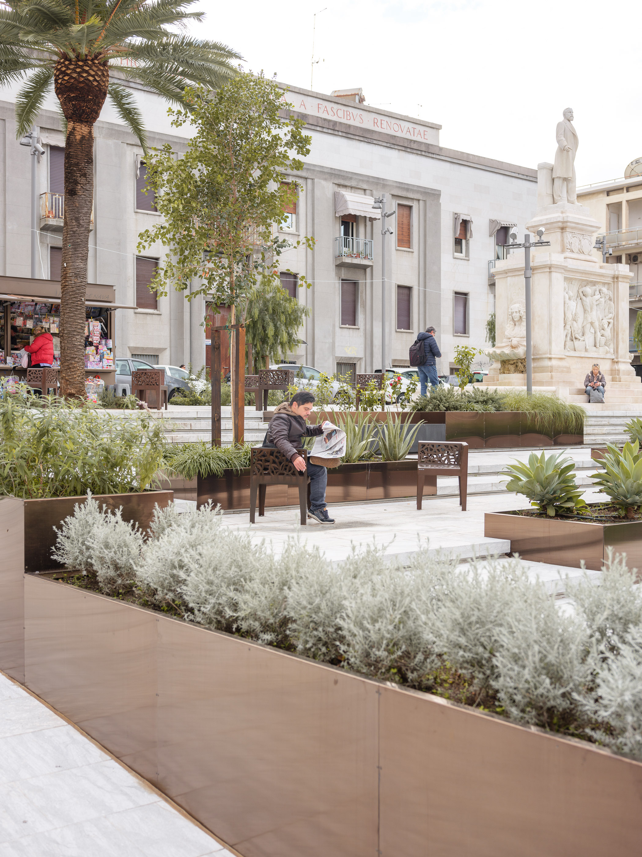 Redevelopment and restoration of Piazza De Nava and Piazza Alvaro by ...