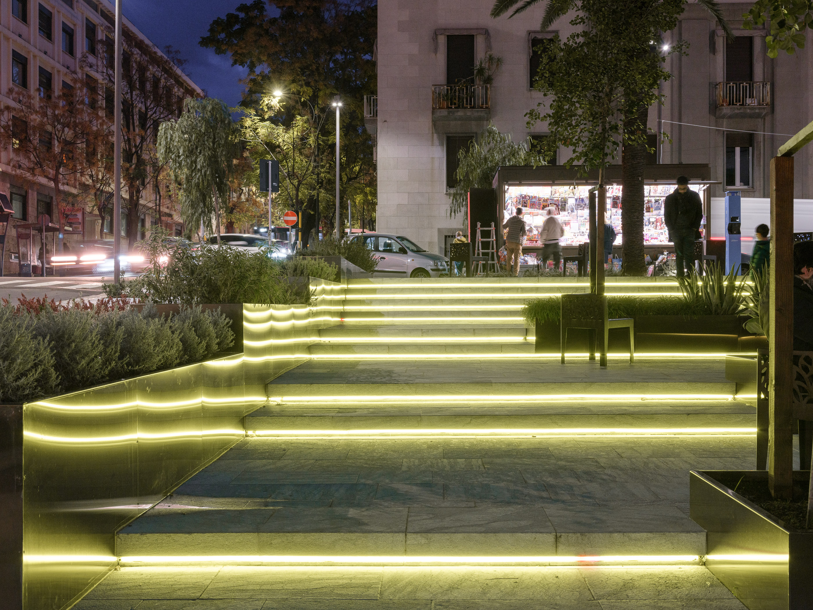 Redevelopment and restoration of Piazza De Nava and Piazza Alvaro by ...