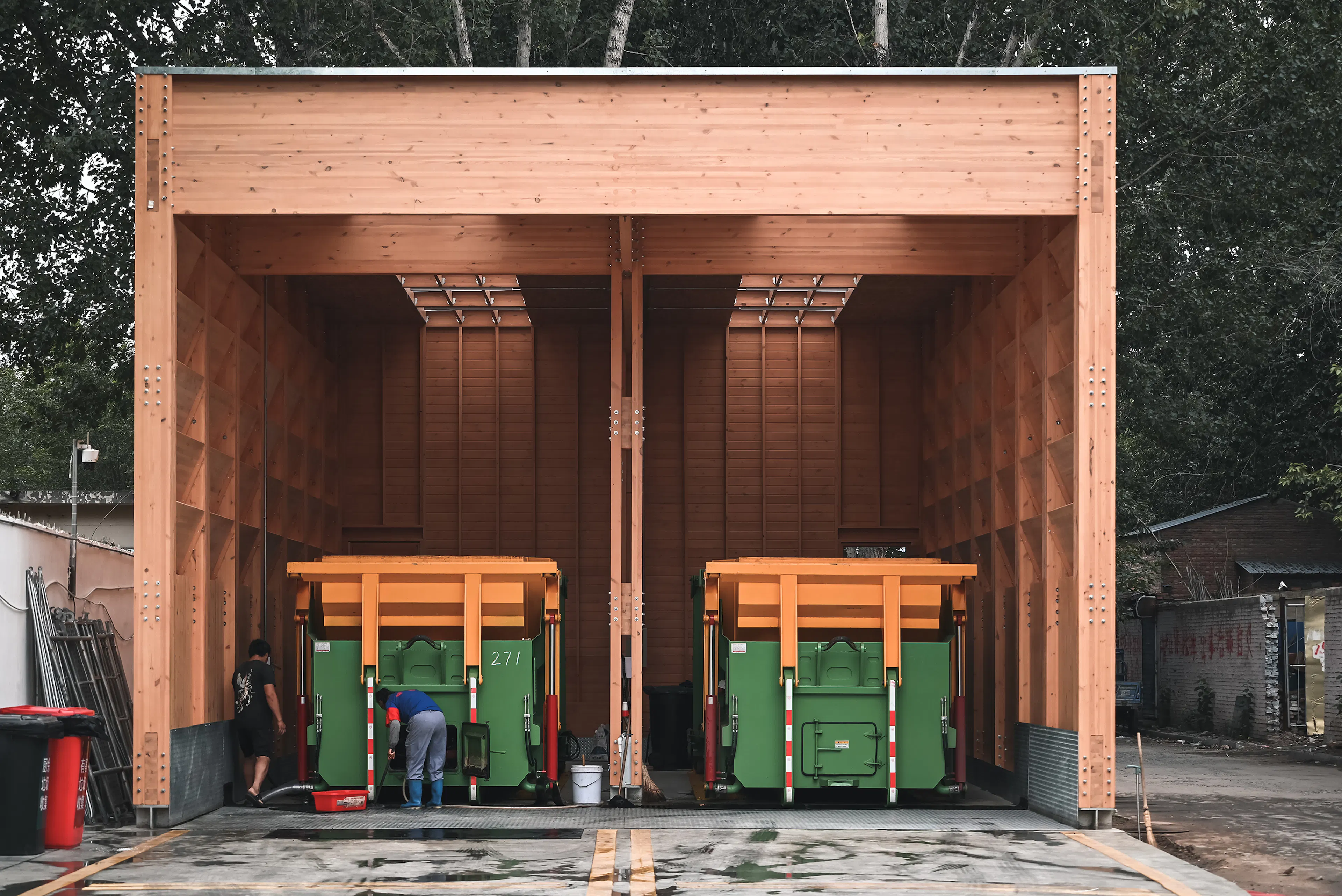 Langfang Beifengdao Garbage Transfer Station Design