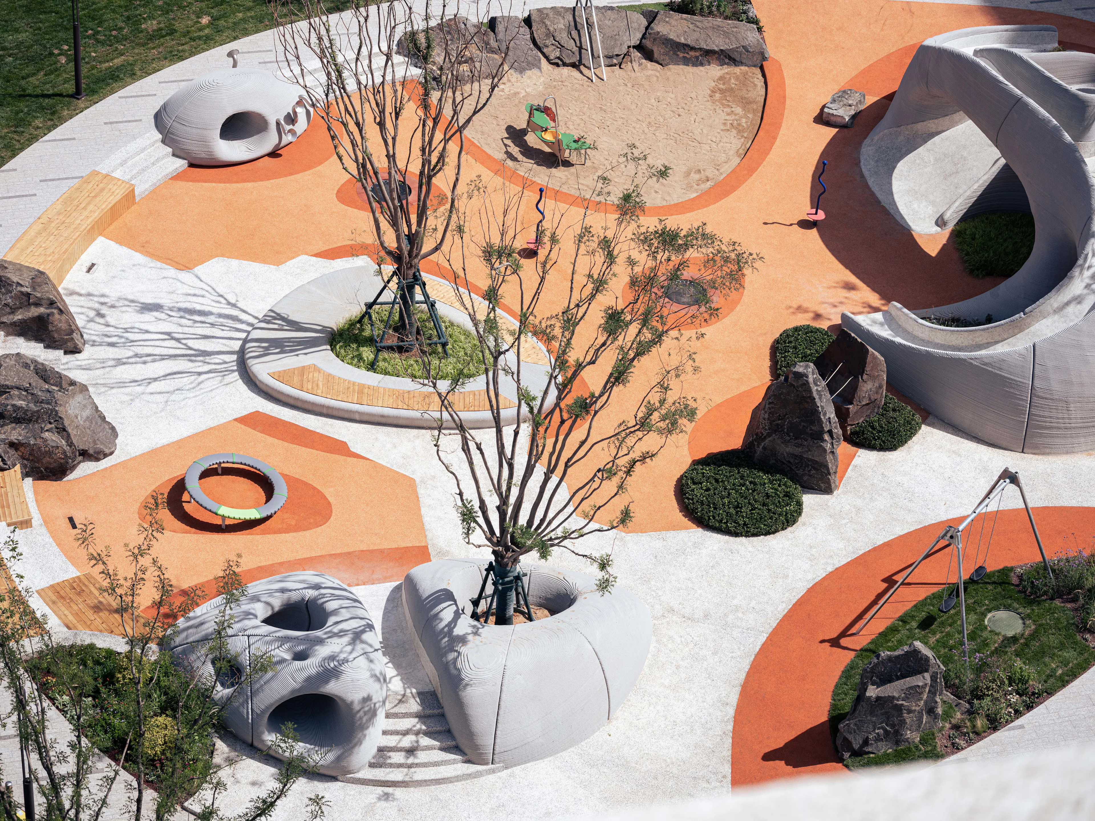 Boulder Park: The First 3D Concrete-Printed Playground — 10
