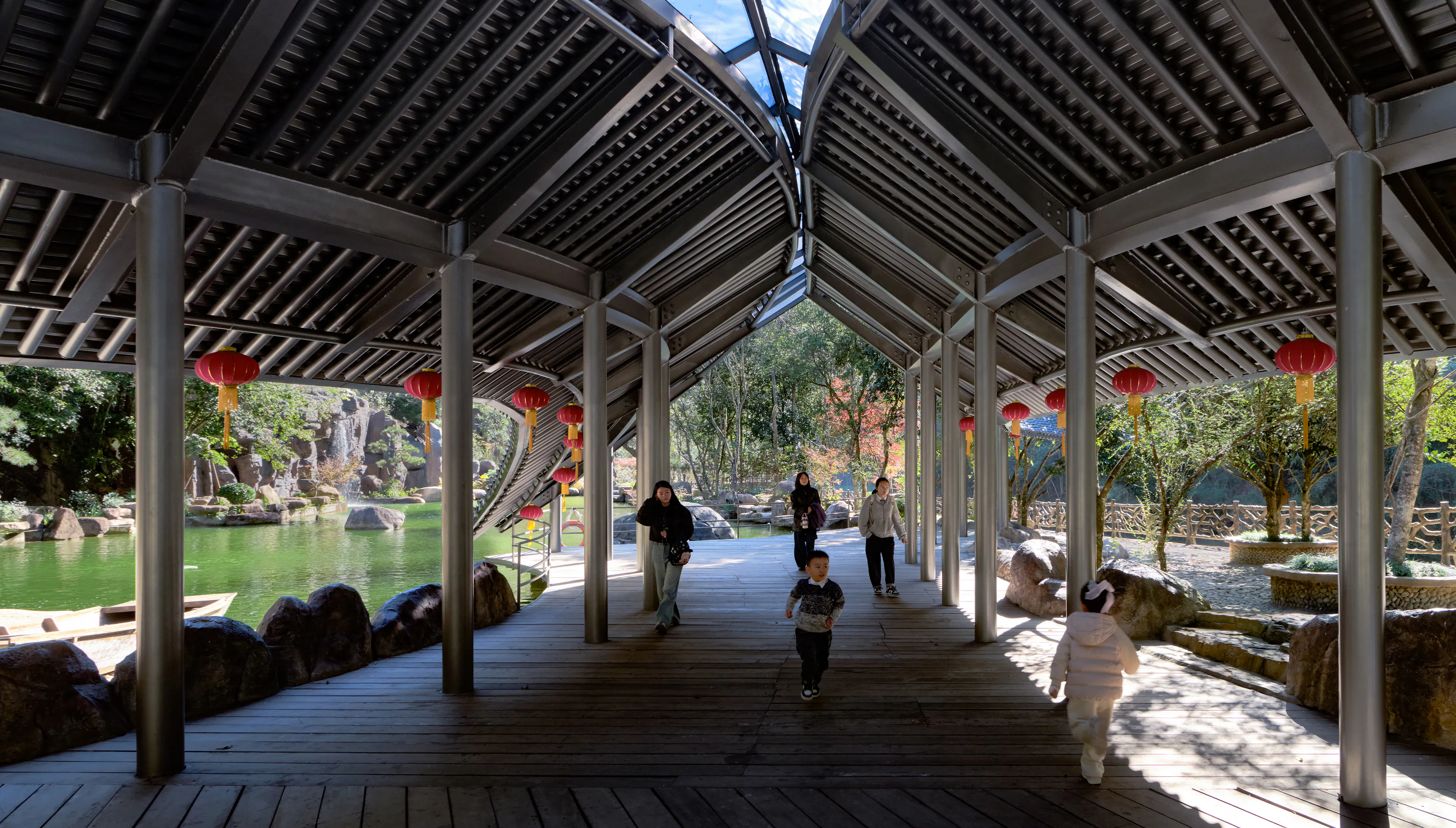 "Taohuayuan" from painting scroll: Wufang Village