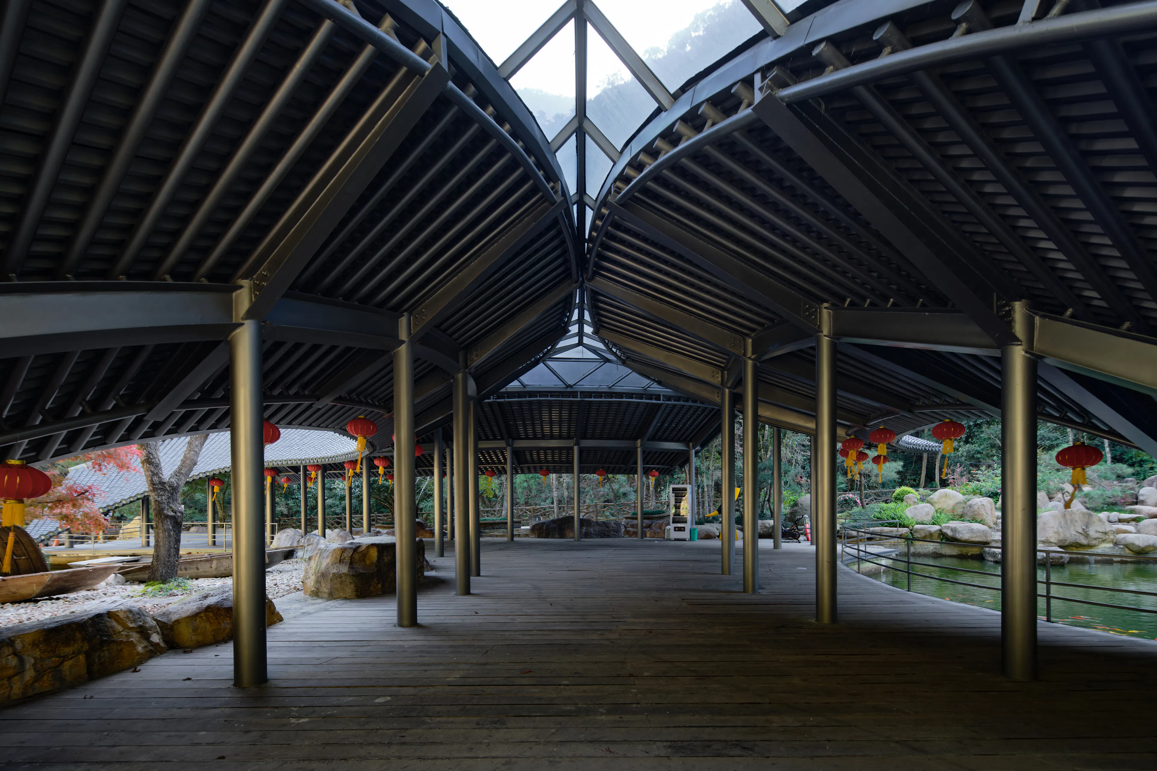 Water Pavilion,Longqiyuan — 2