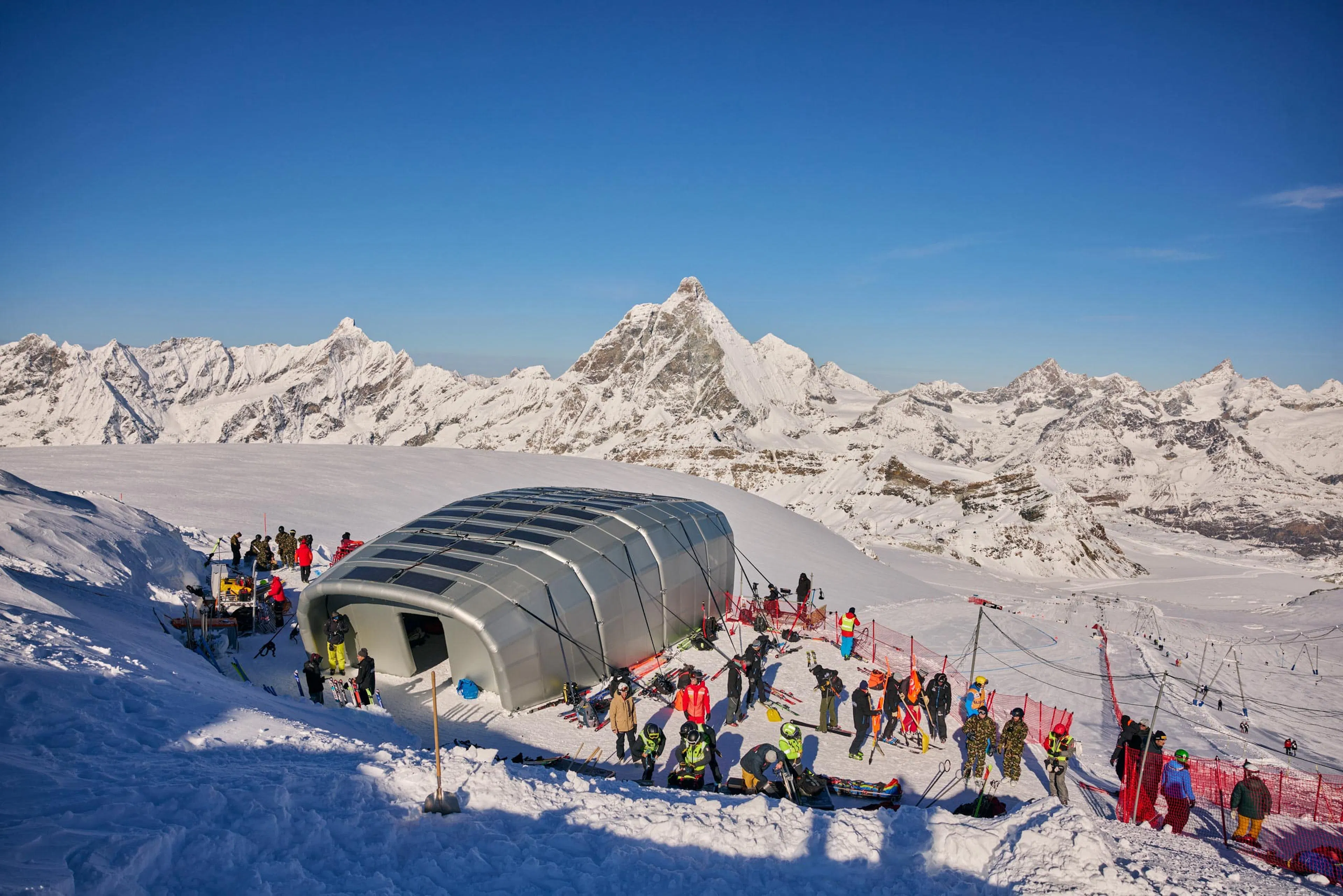 Alpine Start House, Ski World Cup, Matterhorn, Zermatt