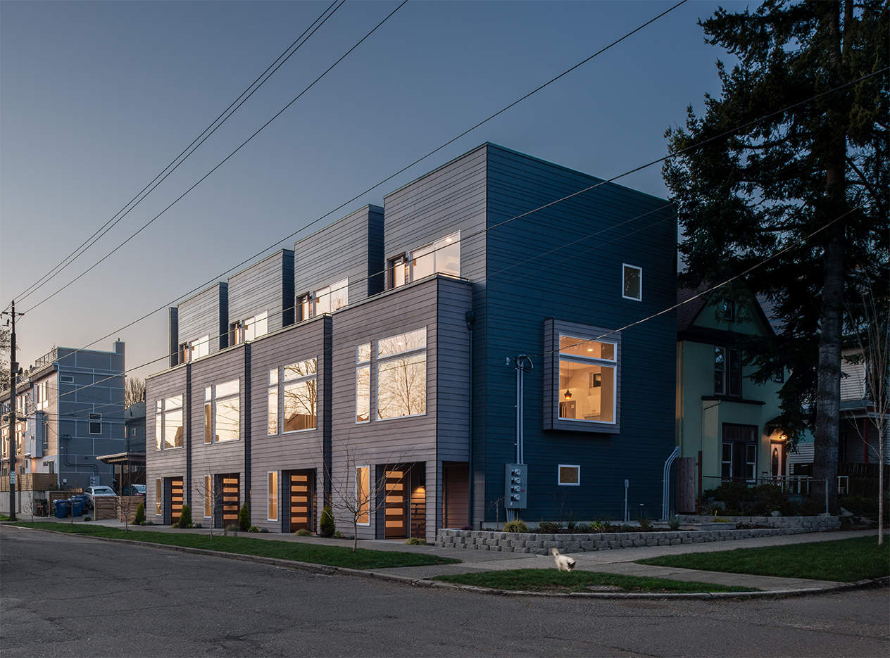 Capitol Hill Rowhouses By Allied8 Architizer