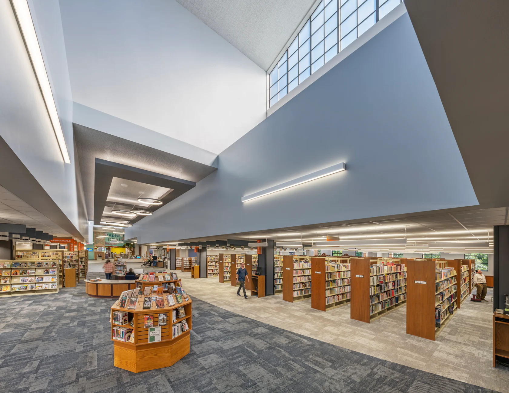 Transcona Library Inside Tippecanoe Public Library: General Renovation by Cordogan Clark ...