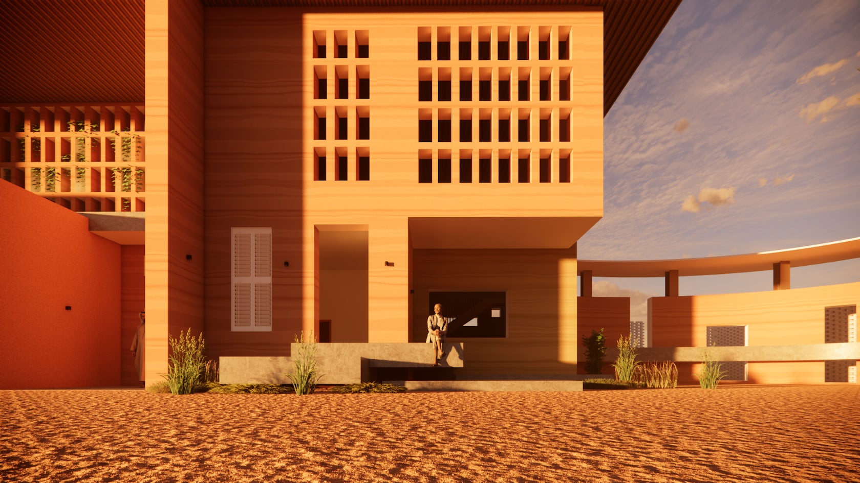 Yagaba-Kubori Intergenerational Library by Ohene Twum Architecture ...