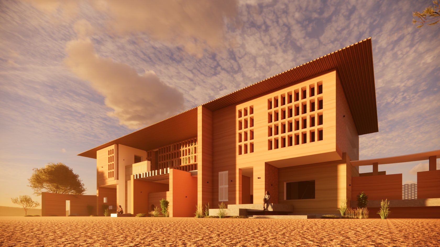 Yagaba-Kubori Intergenerational Library by Ohene Twum Architecture ...