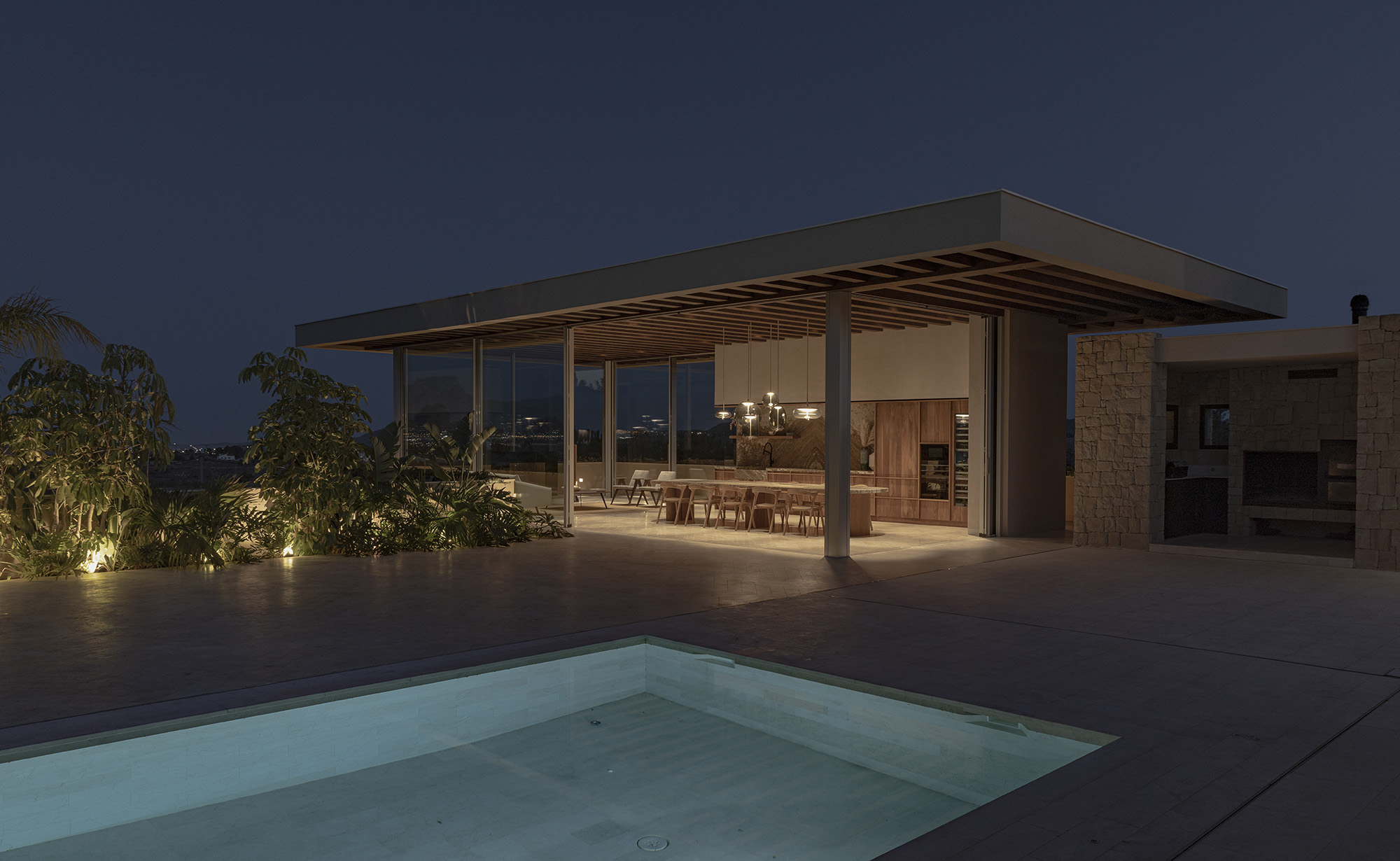 PAVILION AT THE PEDRERA by Pablo Muñoz Payá Arquitectos - Architizer