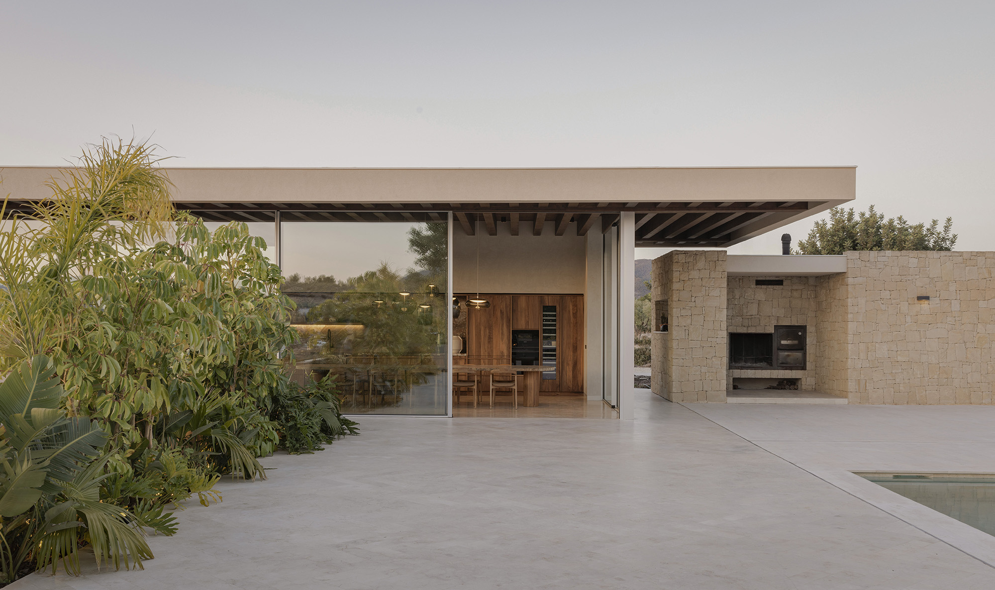 PAVILION AT THE PEDRERA by Pablo Muñoz Payá Arquitectos - Architizer