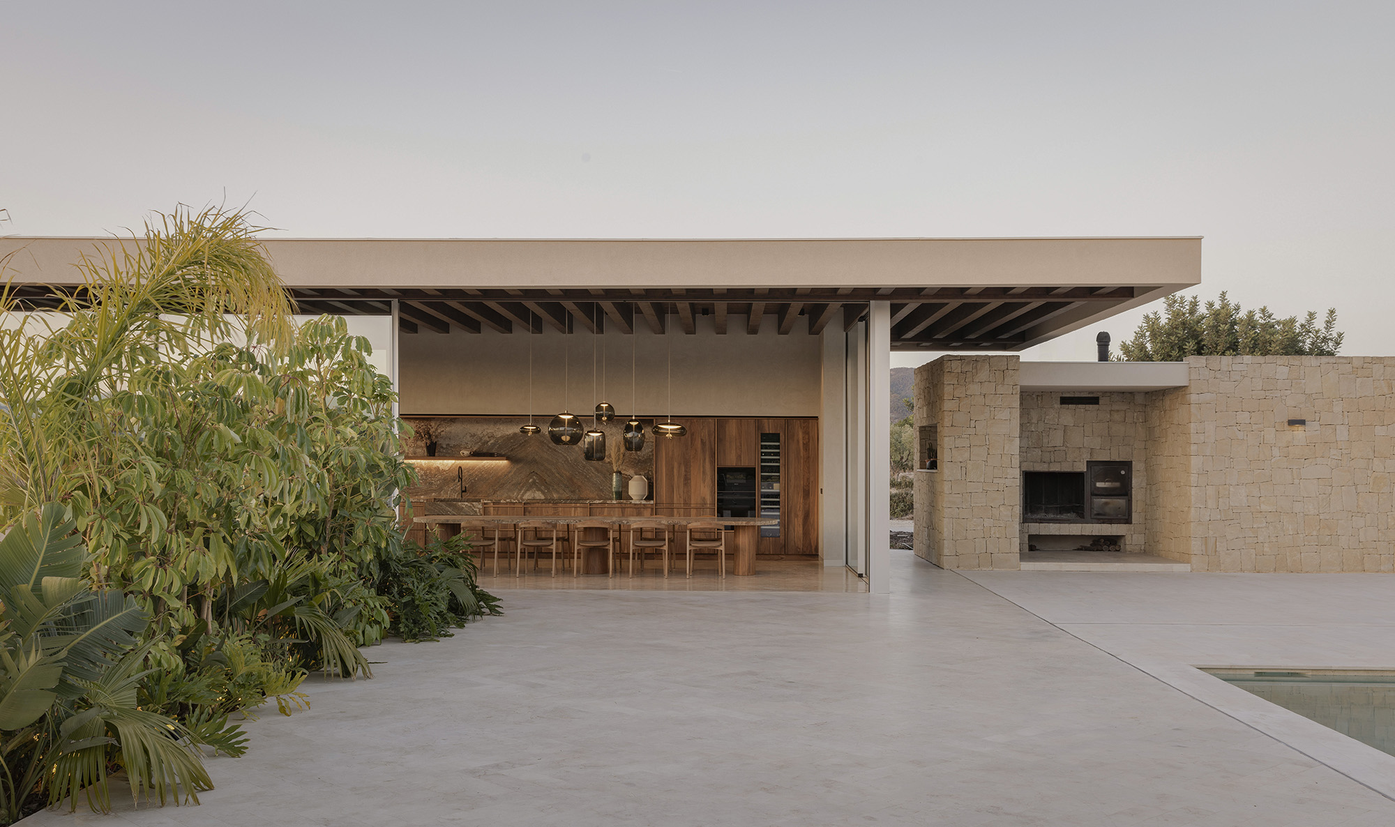 PAVILION AT THE PEDRERA by Pablo Muñoz Payá Arquitectos - Architizer