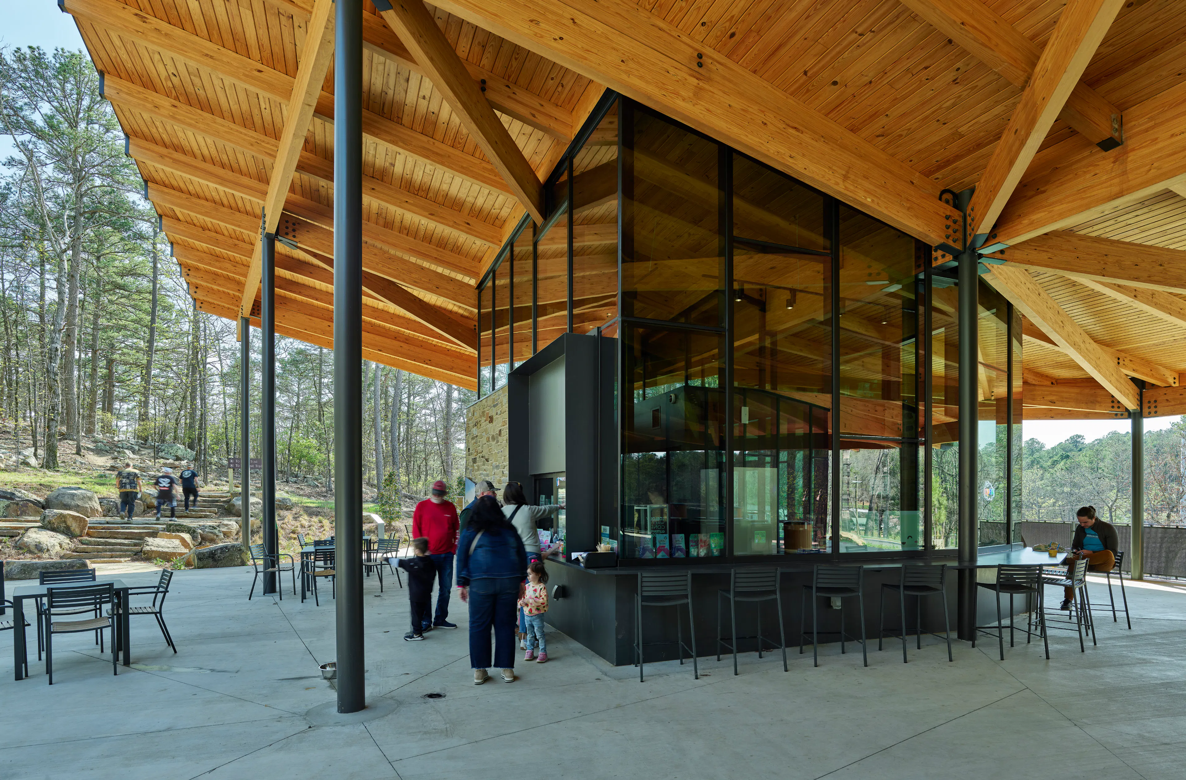 Pinnacle Mountain State Park Visitor Center — 12