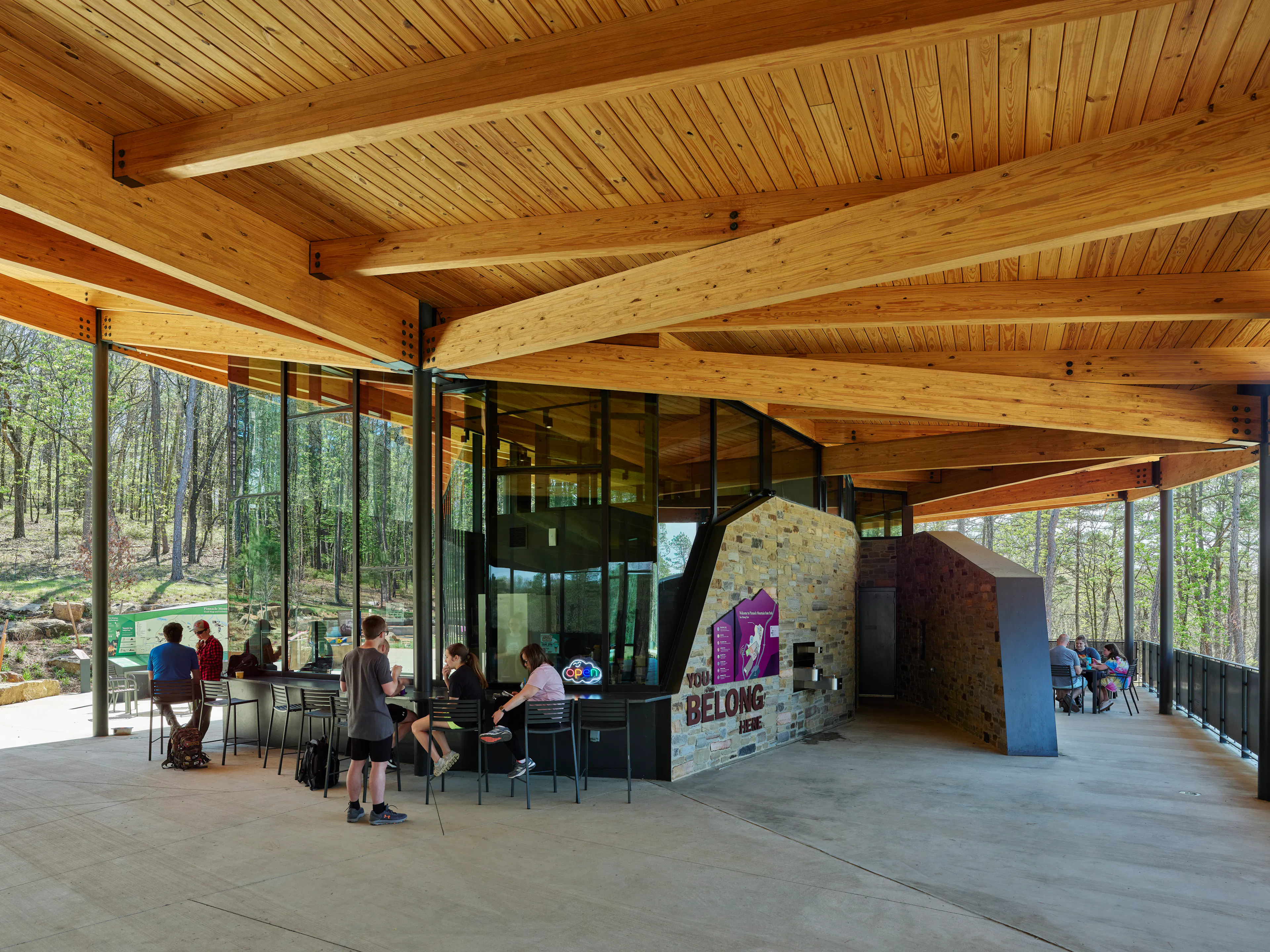 Pinnacle Mountain State Park Visitor Center — 10