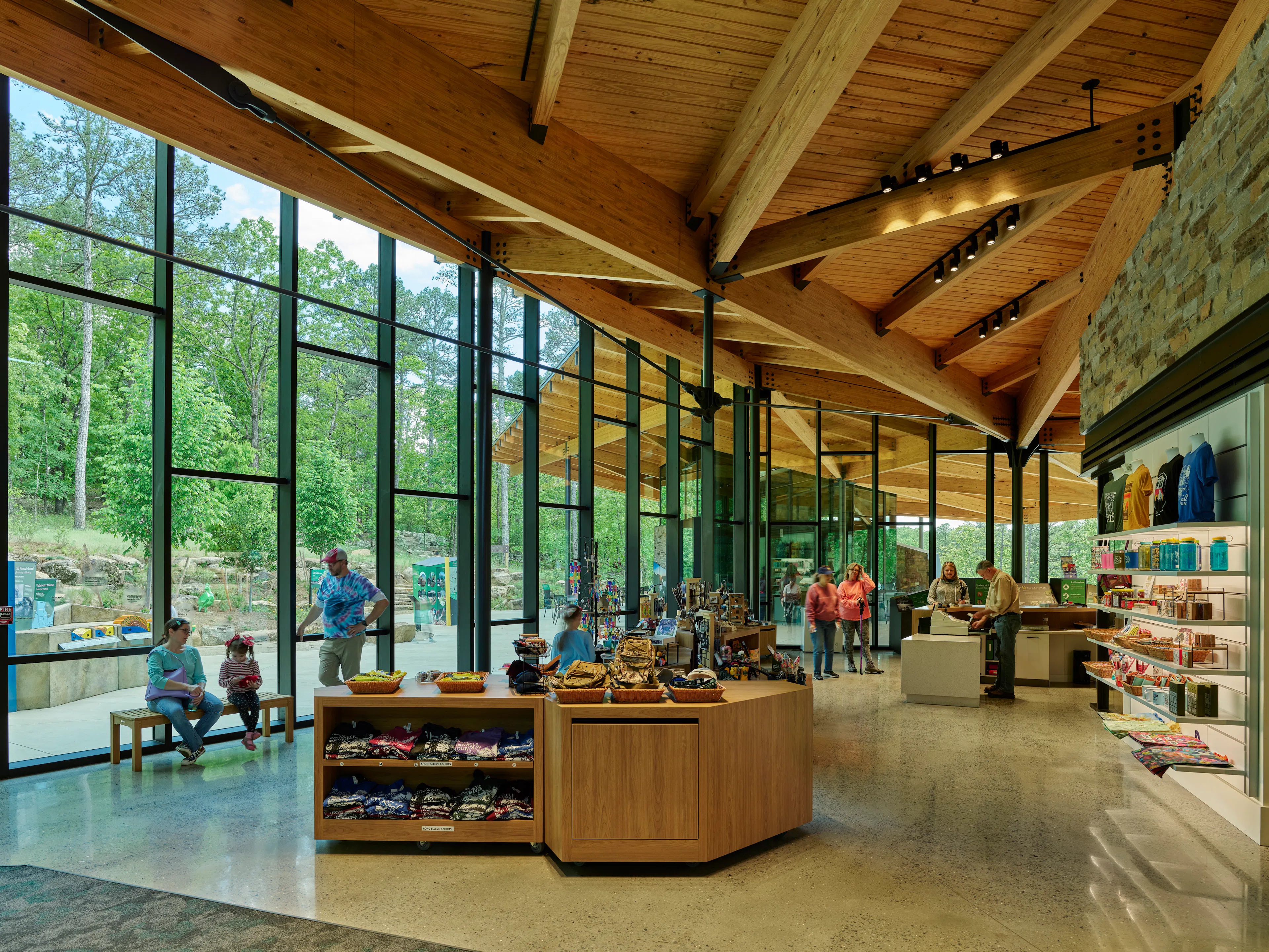 Pinnacle Mountain State Park Visitor Center — 13